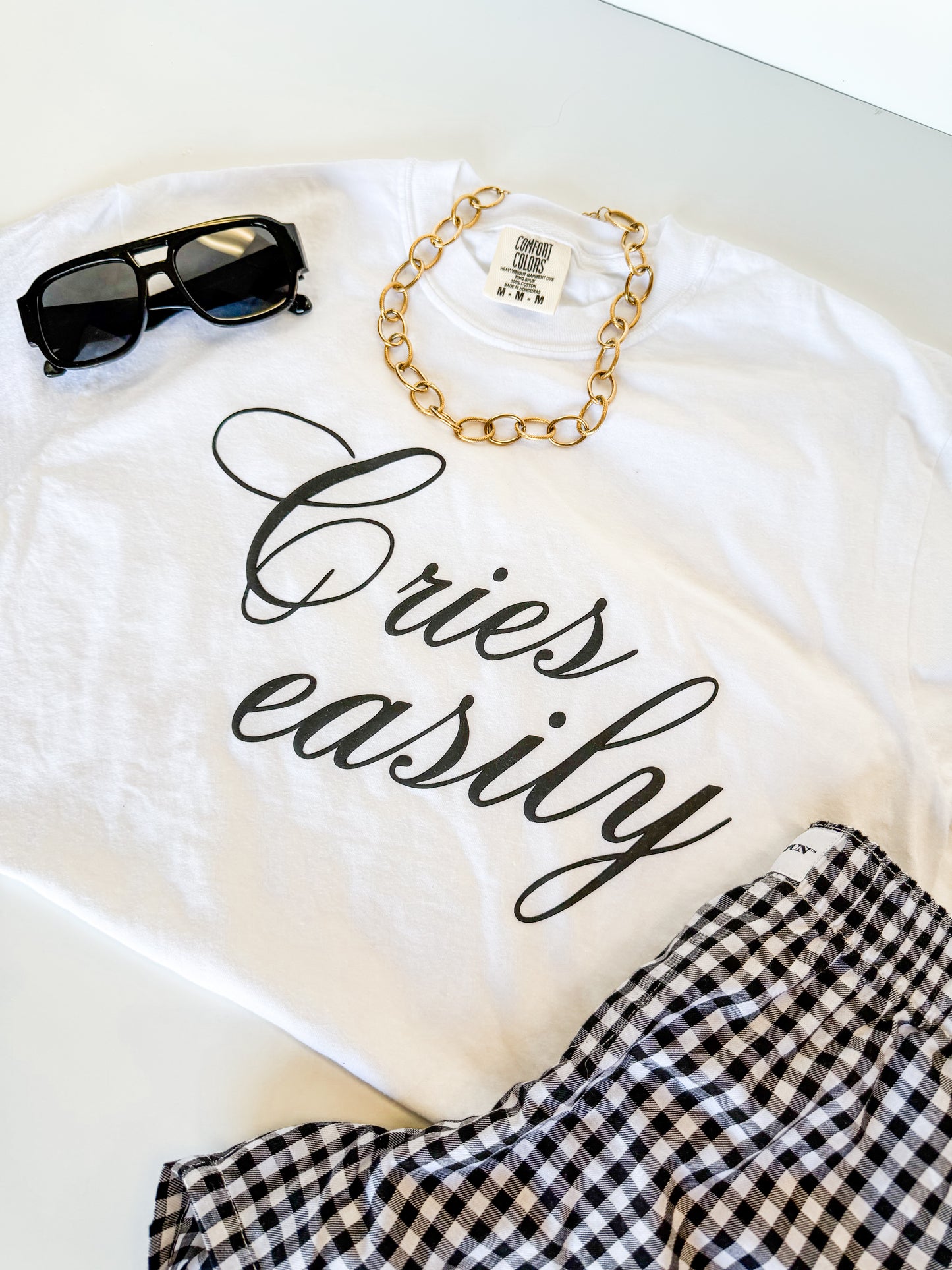 Cries Easily Tee