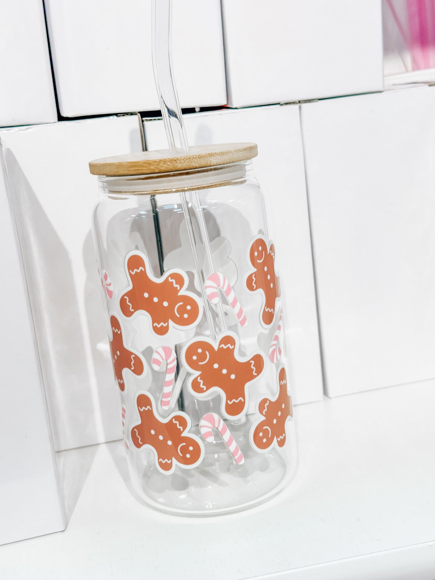 Christmas Glass Cups