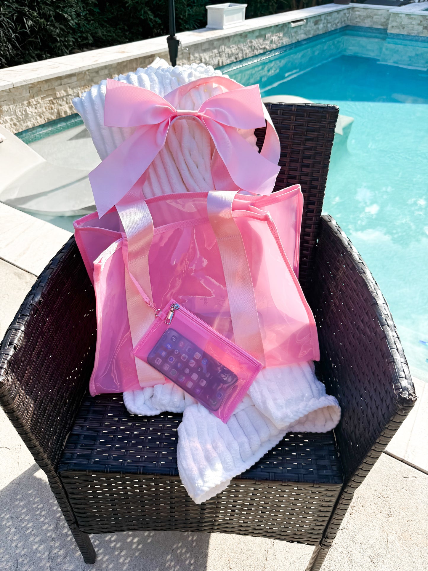 Pink Bow Bag