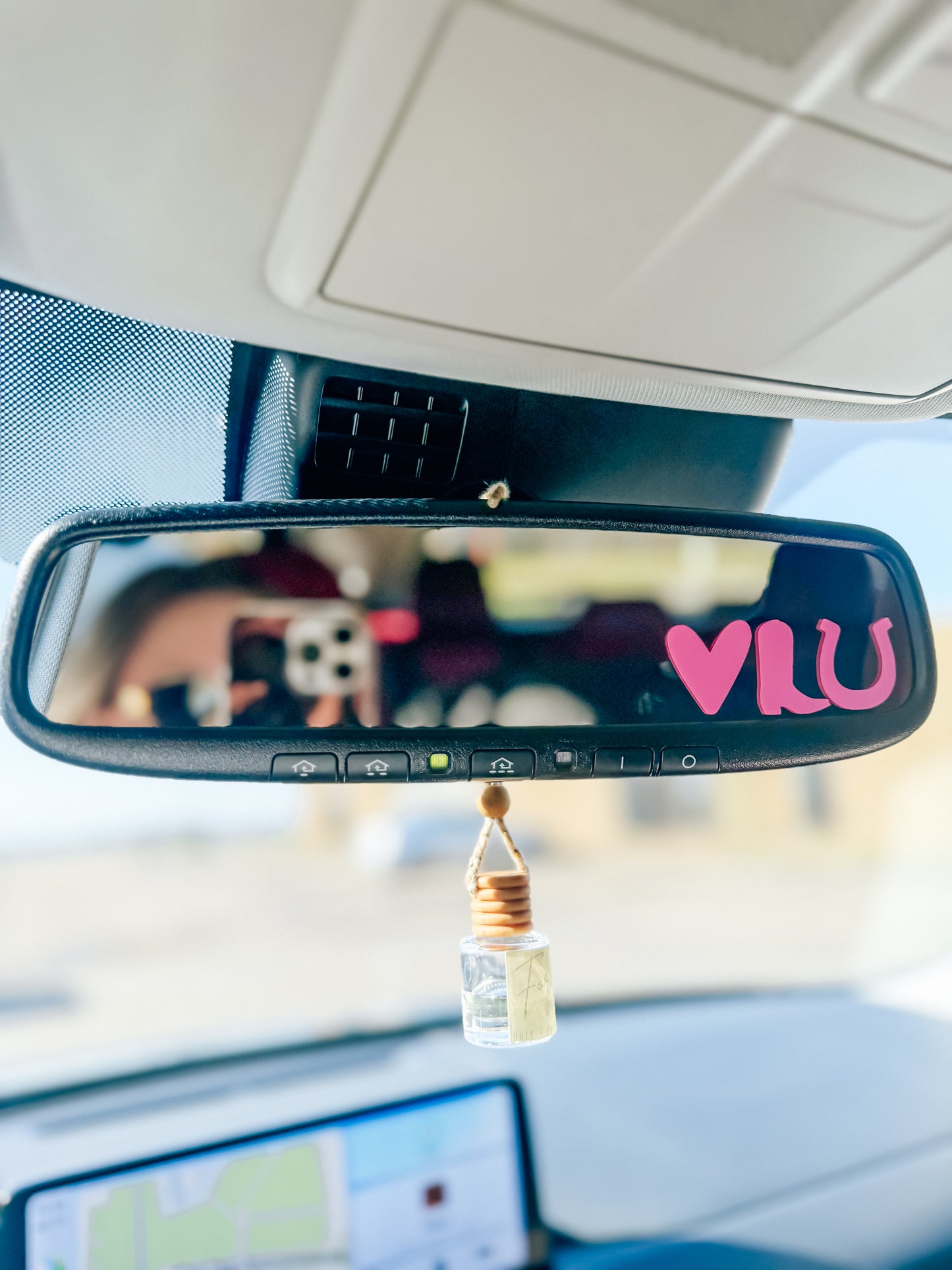 Car Mirror Decal