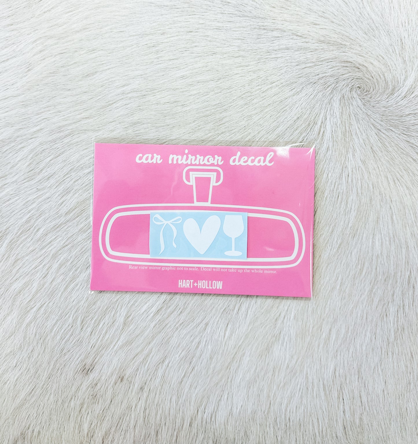 Car Mirror Decal