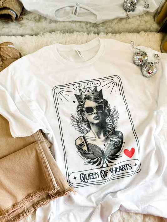 Queen Of Hearts Tees