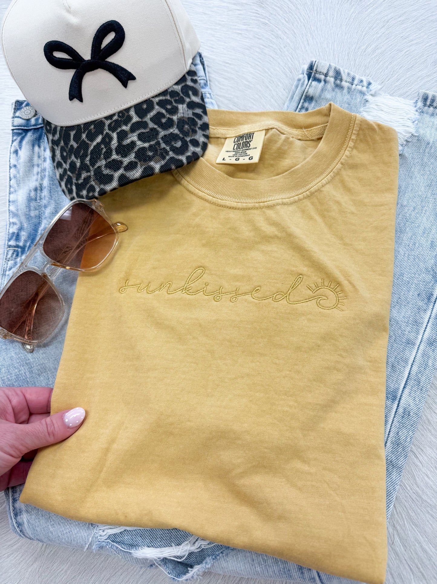 Sunkissed Embroidered Tee