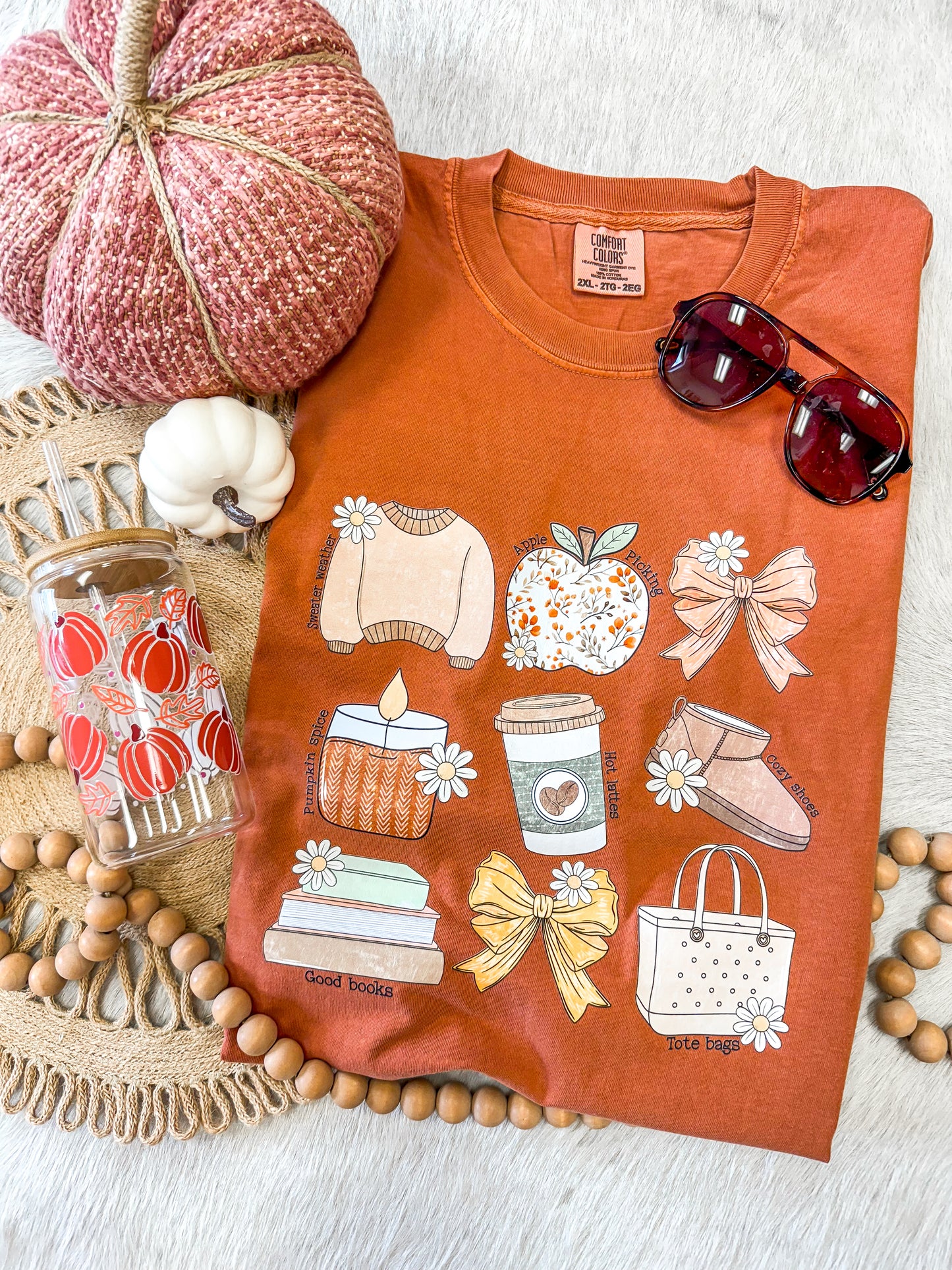 Aesthetic Fall Girly Tee