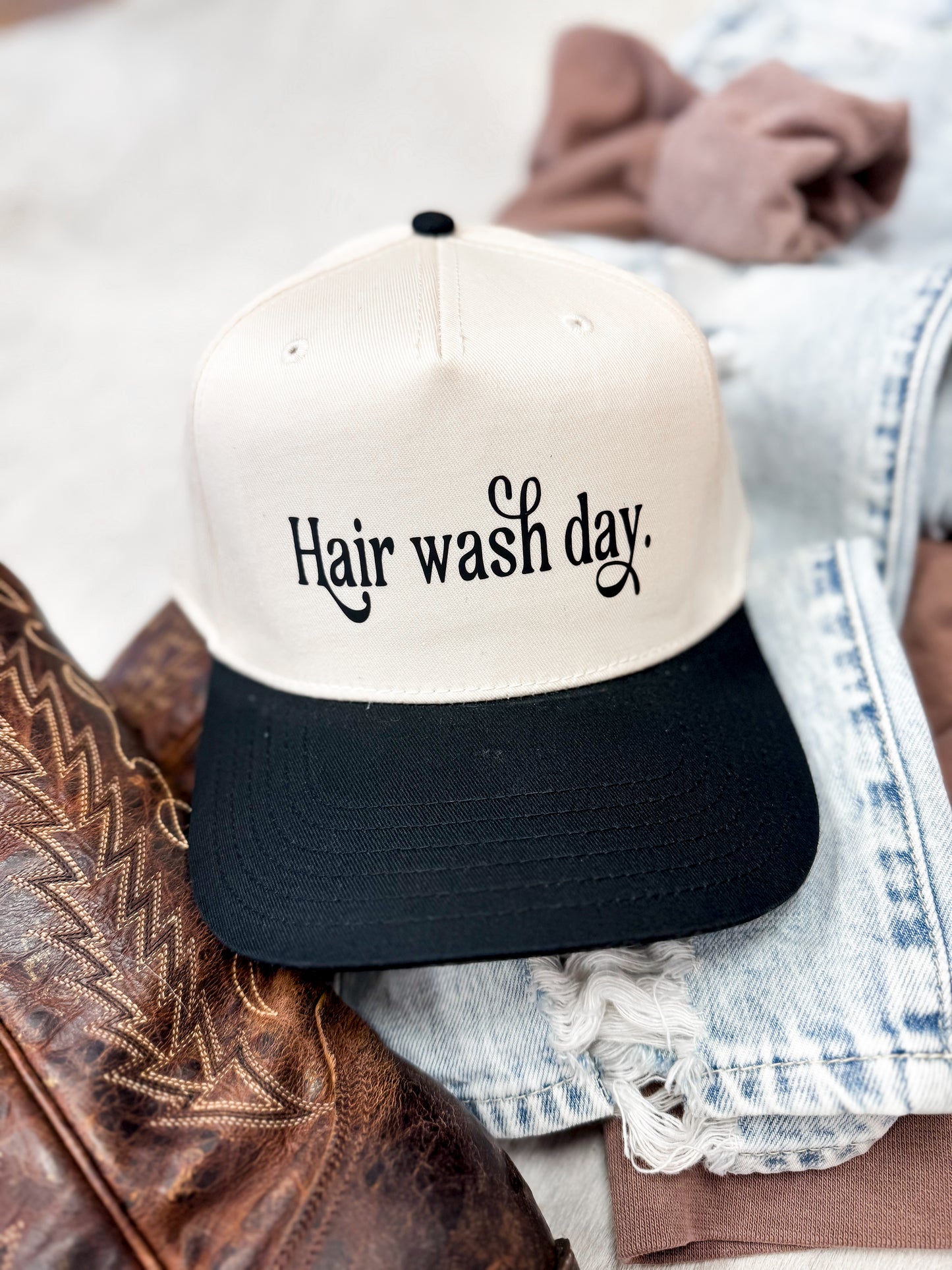 Hair Wash Day Trucker Hat