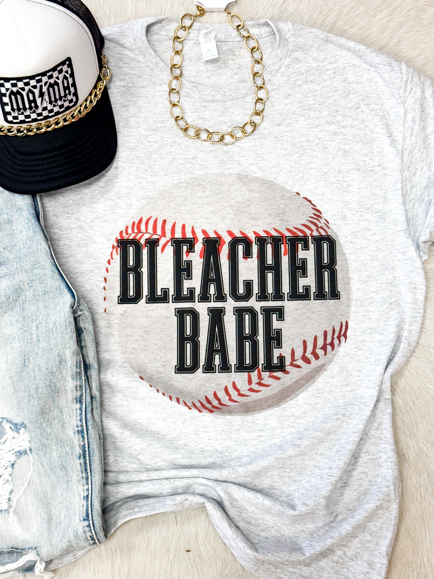 Bleacher Babe Baseball Tee