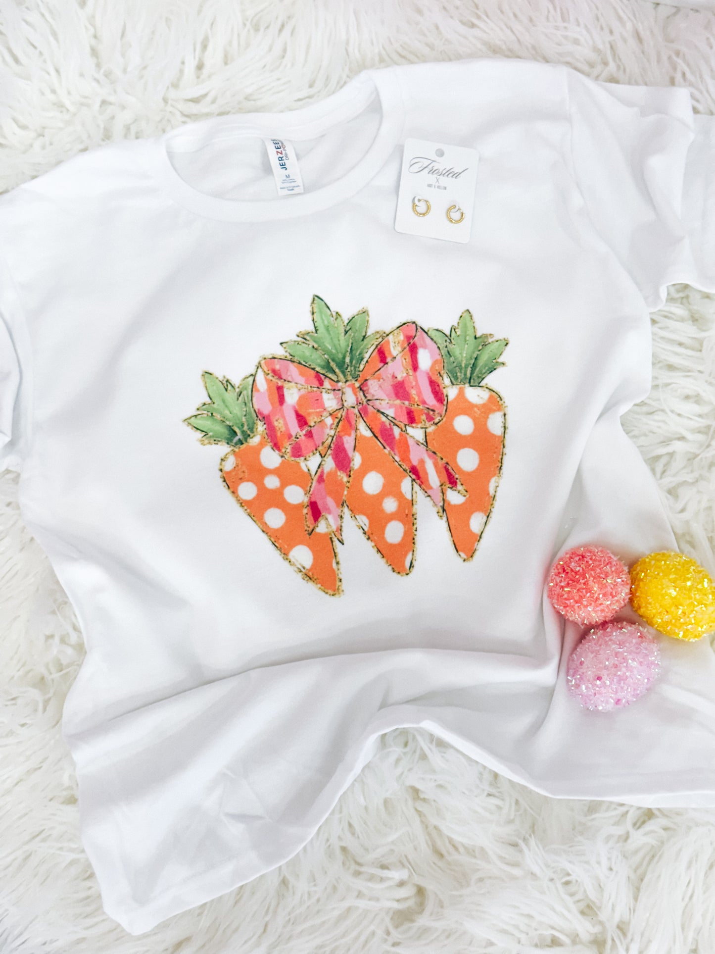 Carrot Bow Tee