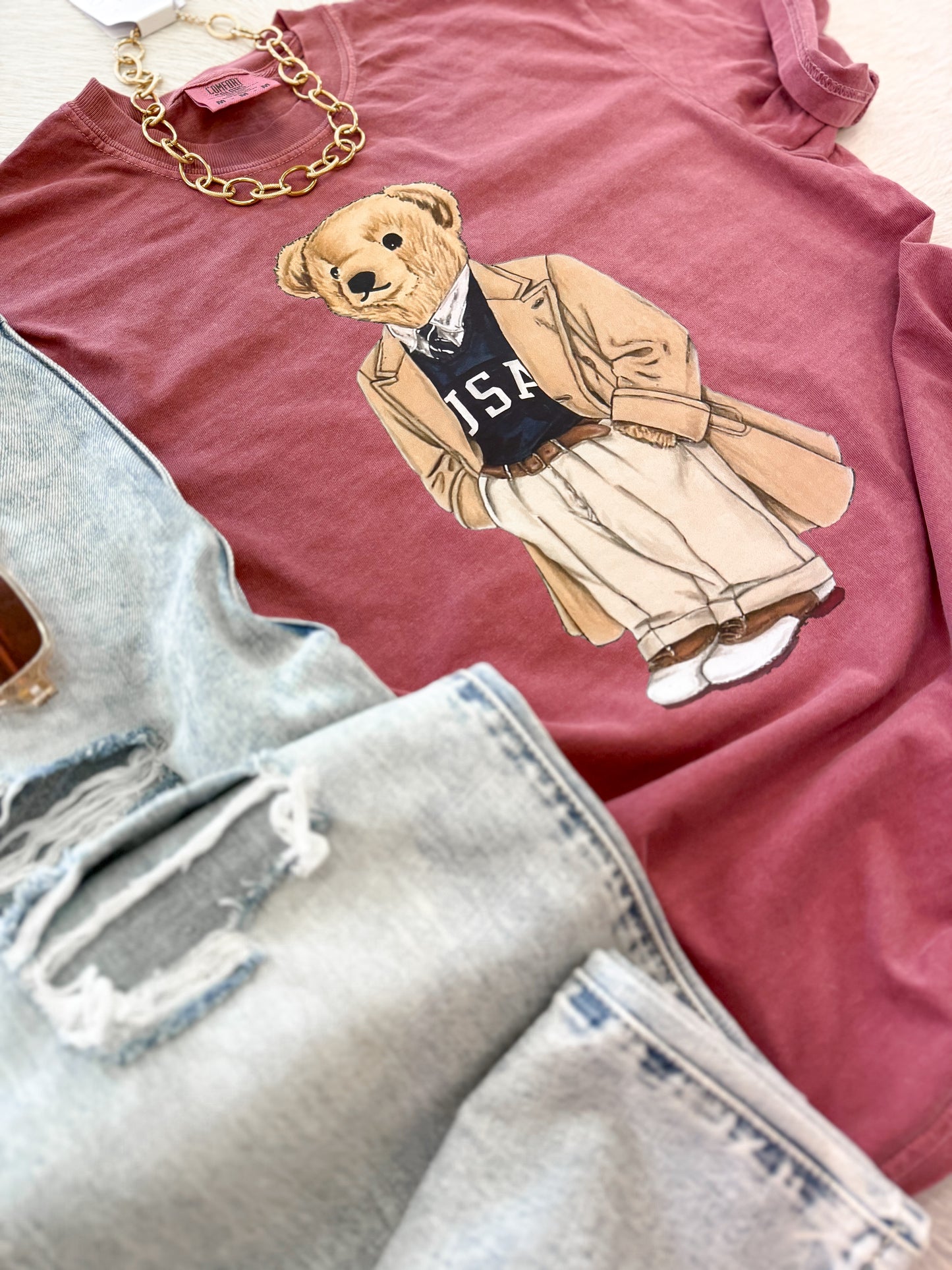 USA Bear Tee