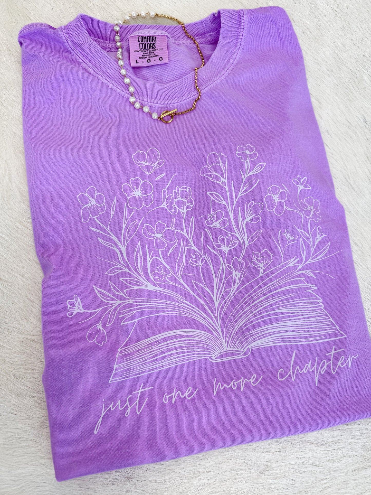 Just One More Chapter Tee