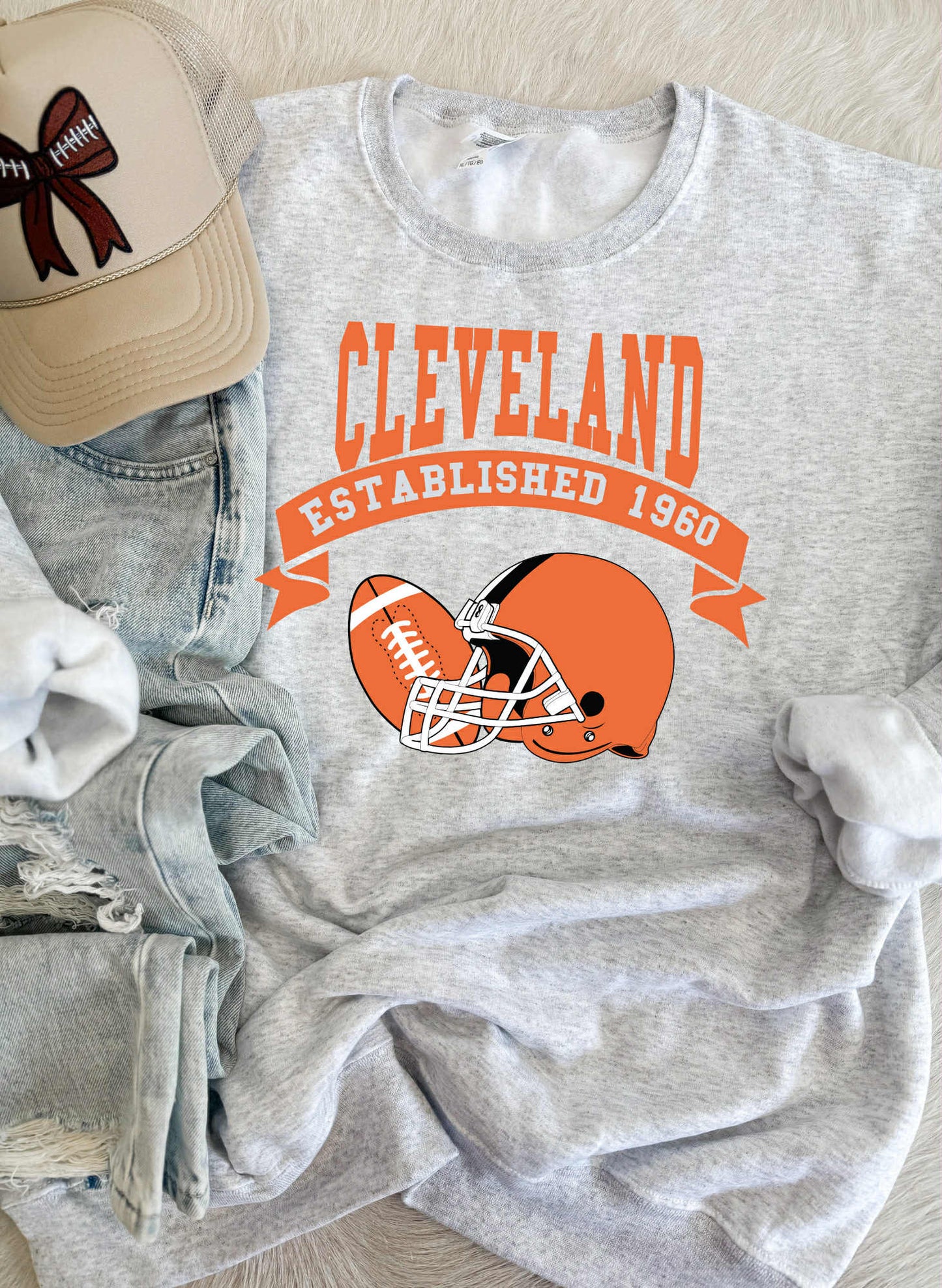 Cleveland Football Sweatshirt or Tee
