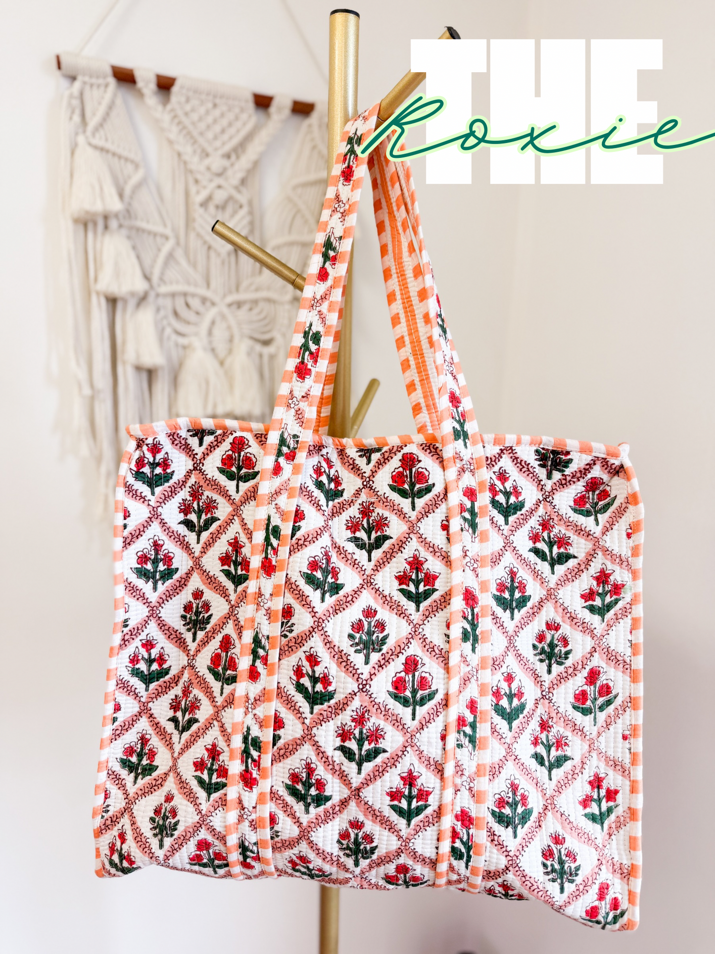 Quilted Tote Bag
