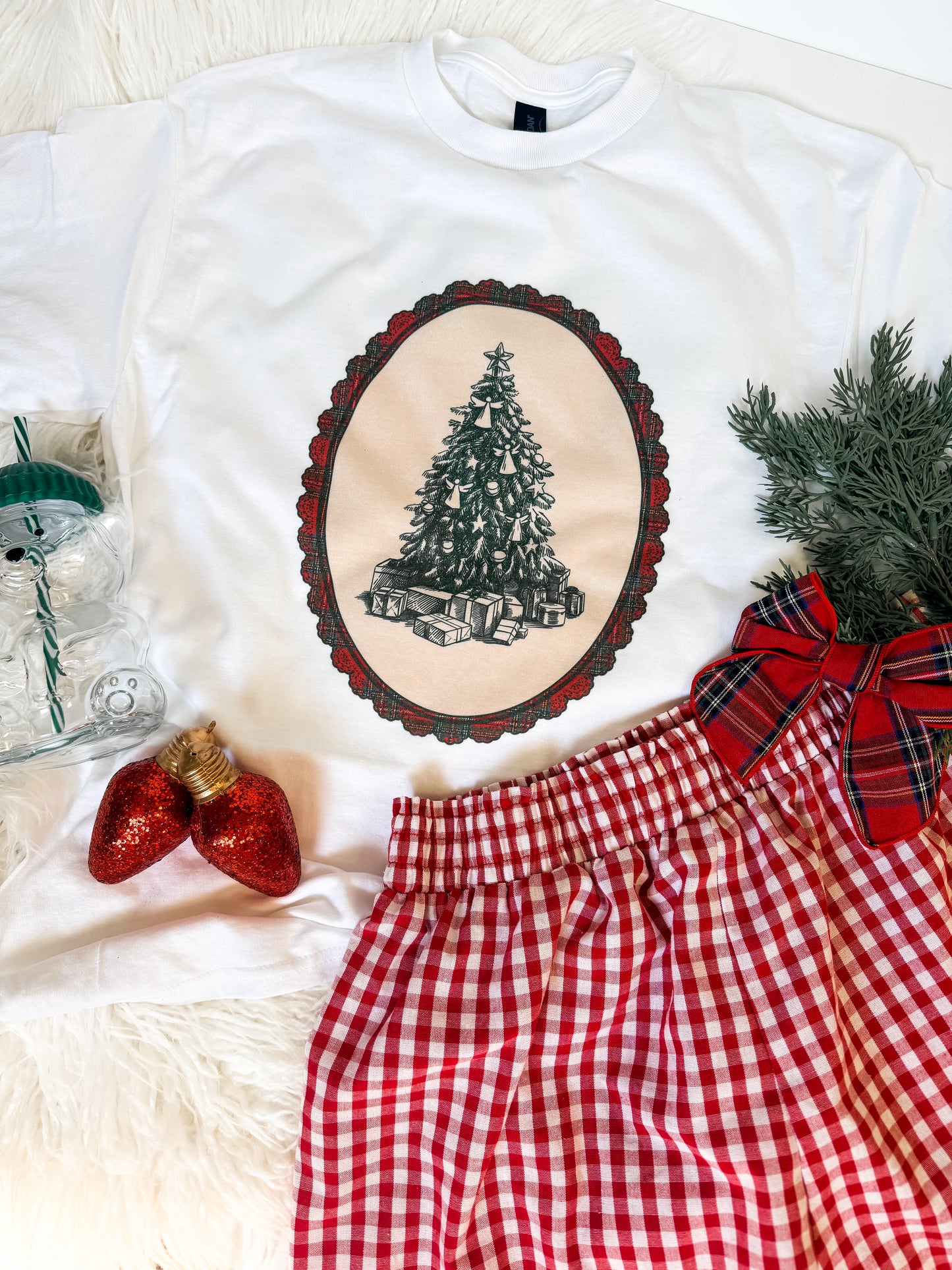 Vintage Christmas Tree Tee