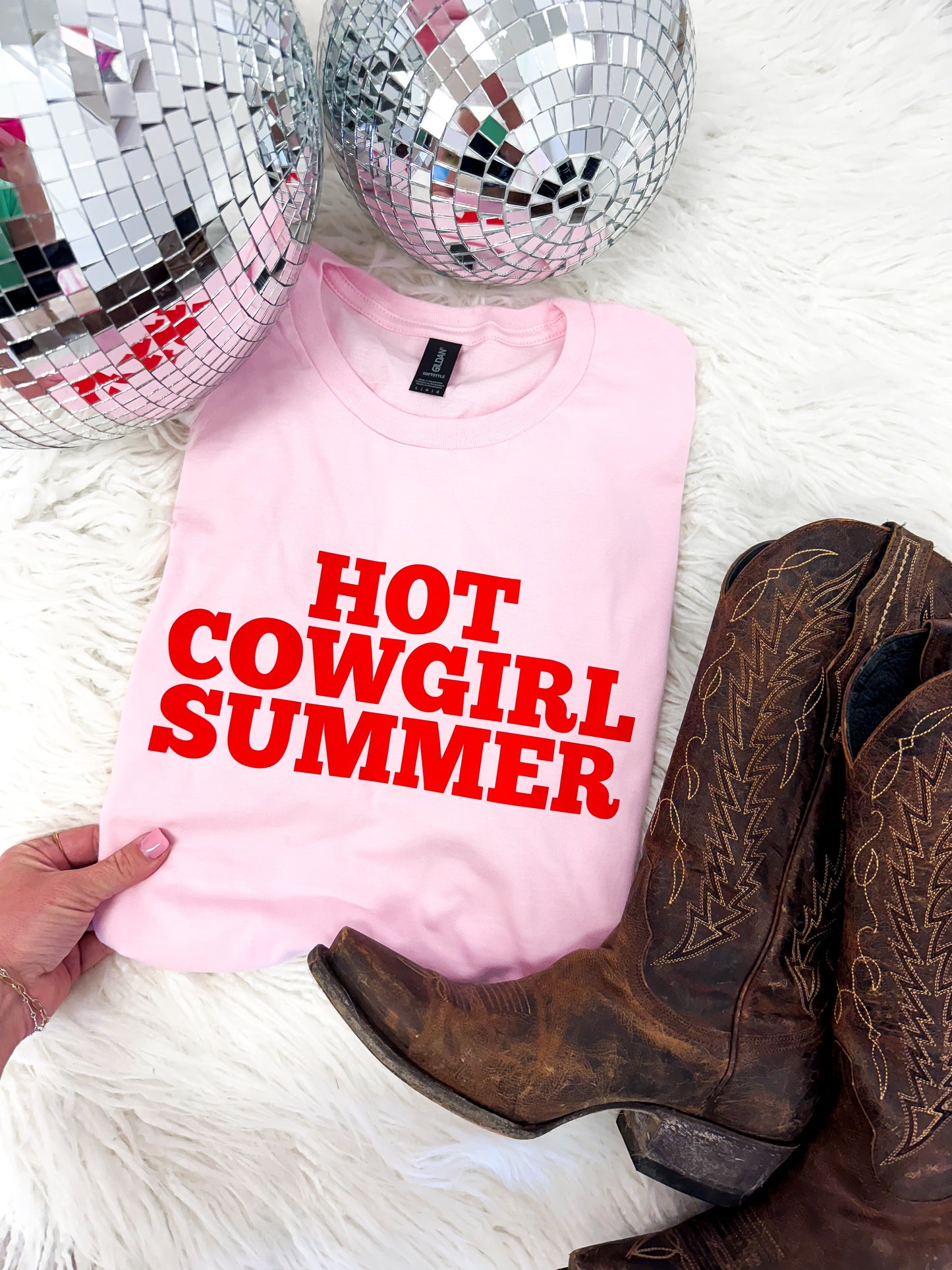 Hot Cowgirl Summer Tee