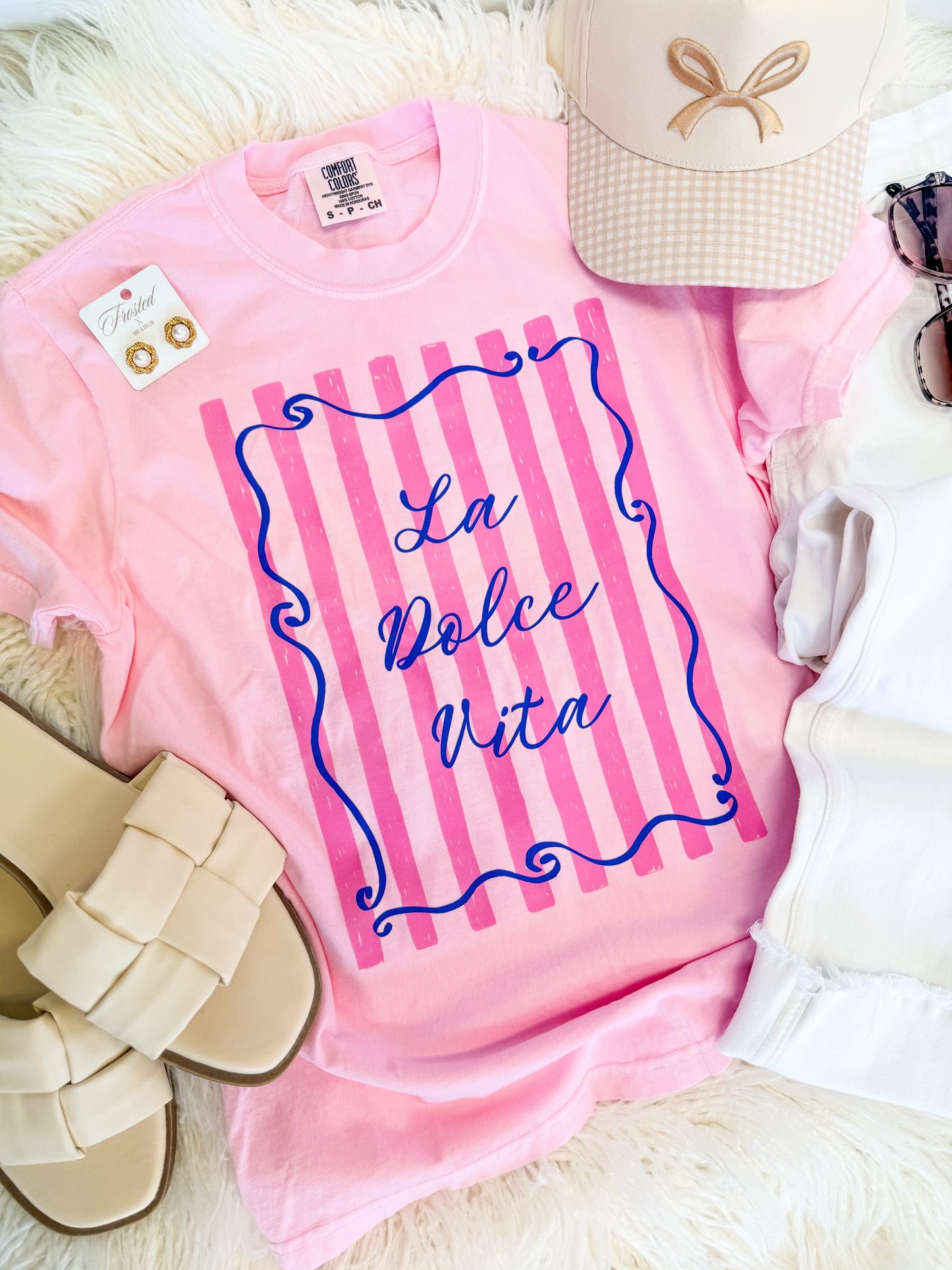 La Dolce Vita Striped Tee