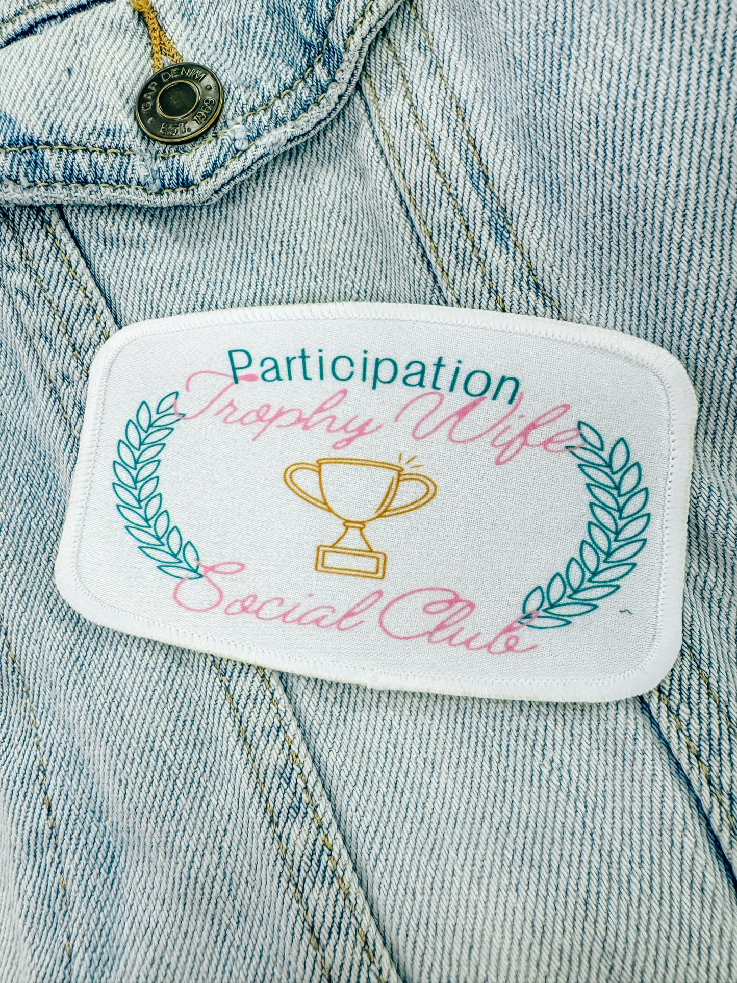 Participation Trophy Wife Patch