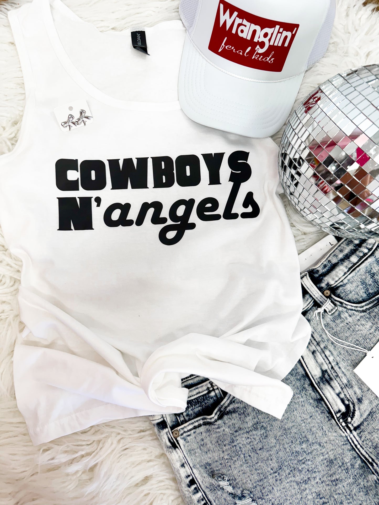 Cowboys N Angels Tank