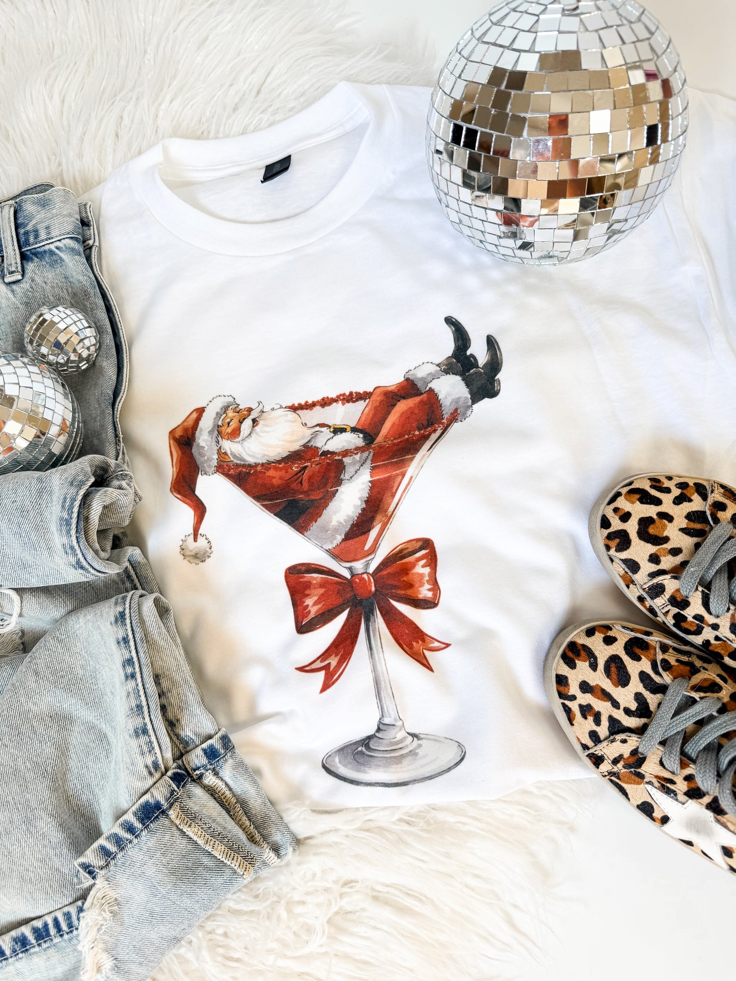 Santa-tini Tee