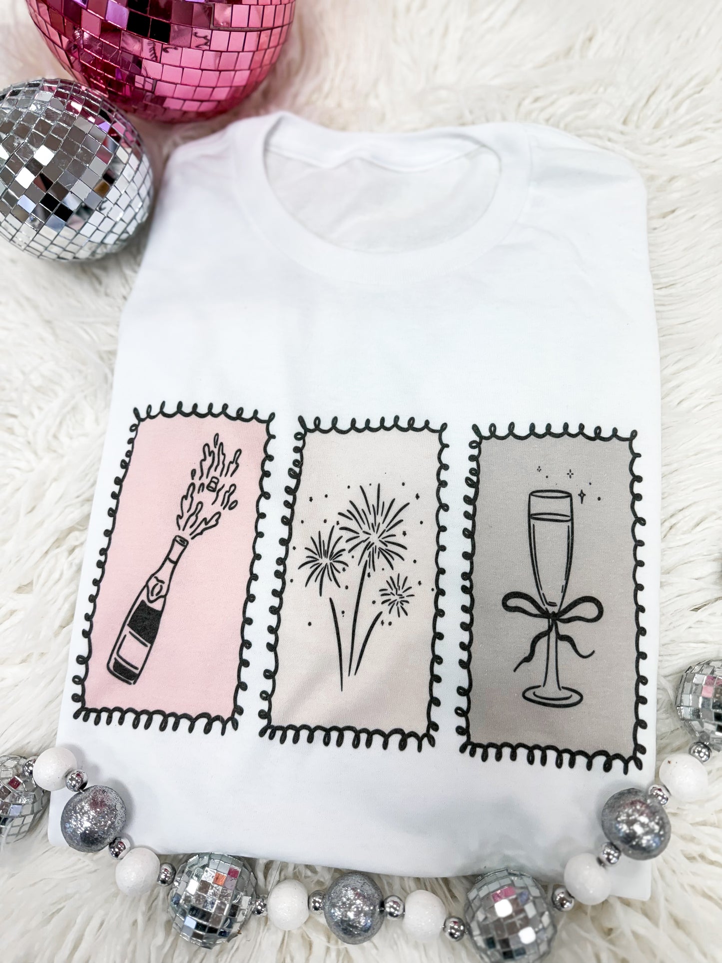 New Year Stamps Tee