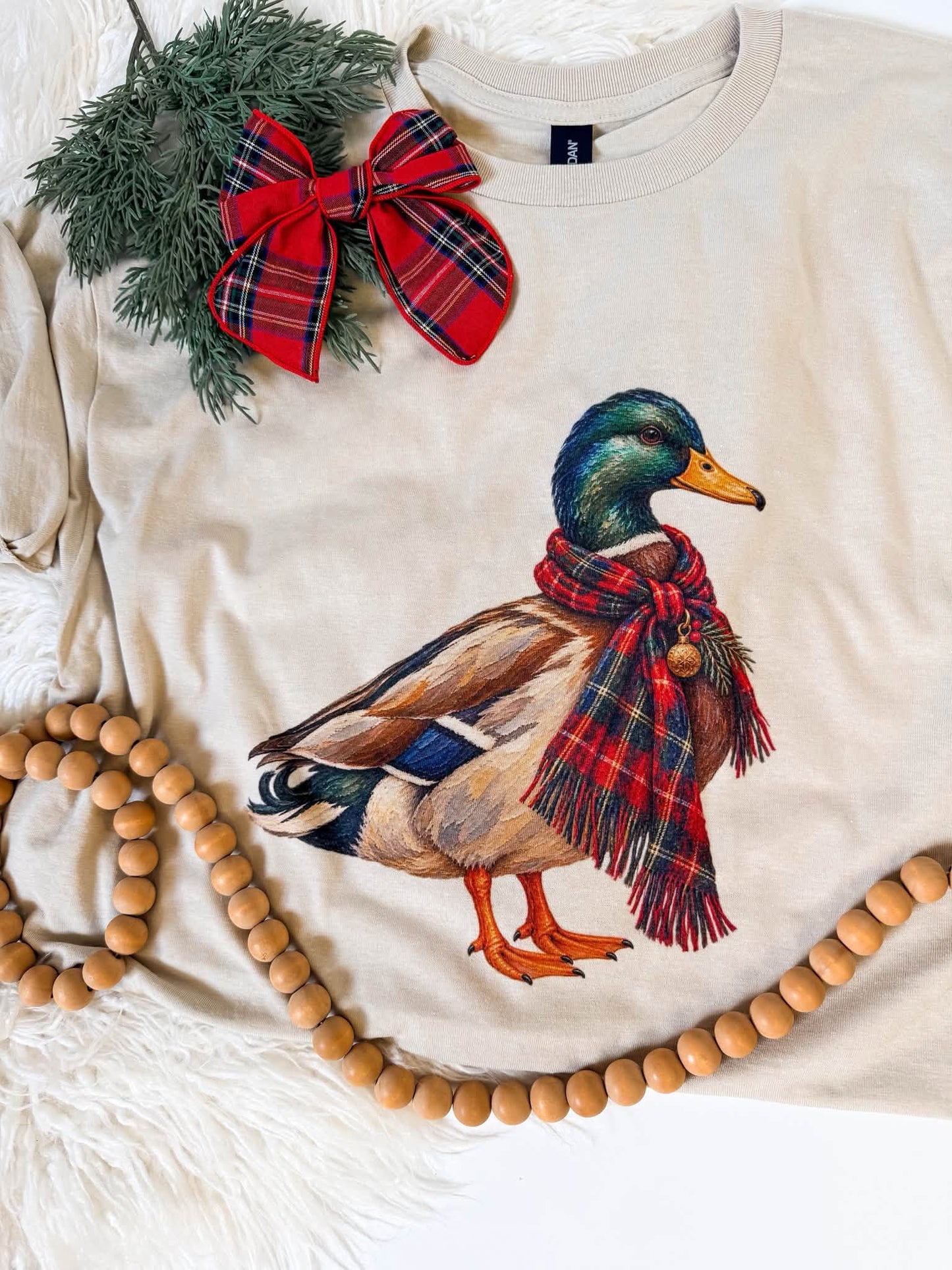 Christmas Mallard tee