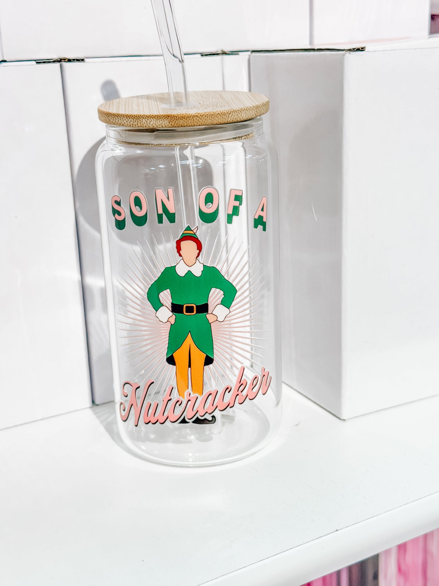 Christmas Glass Cups
