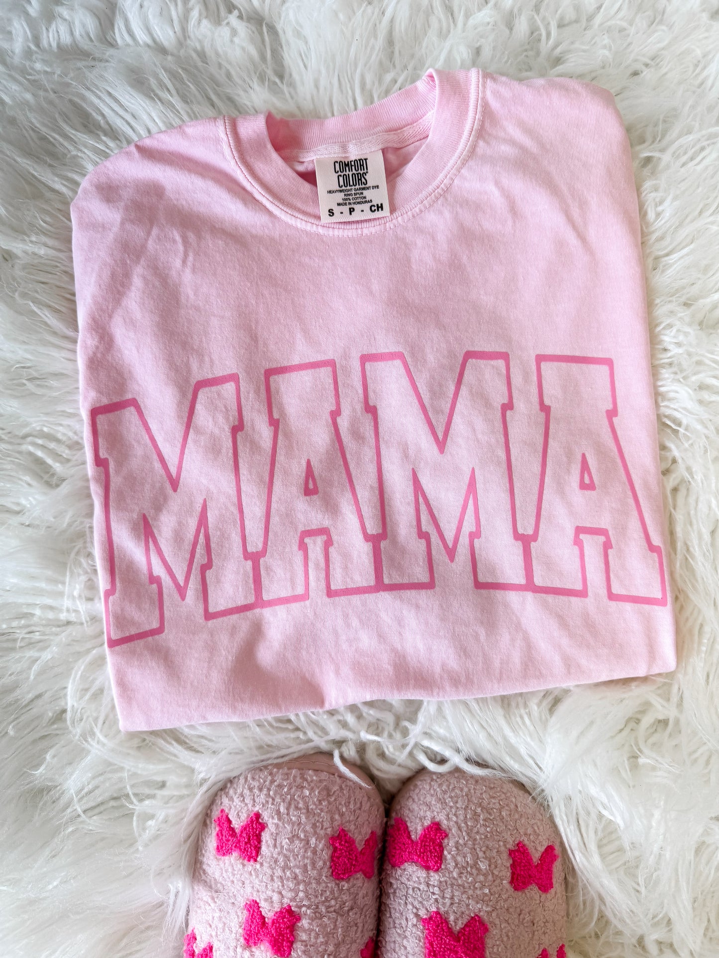 Mama Outline Comfort Colors Tee