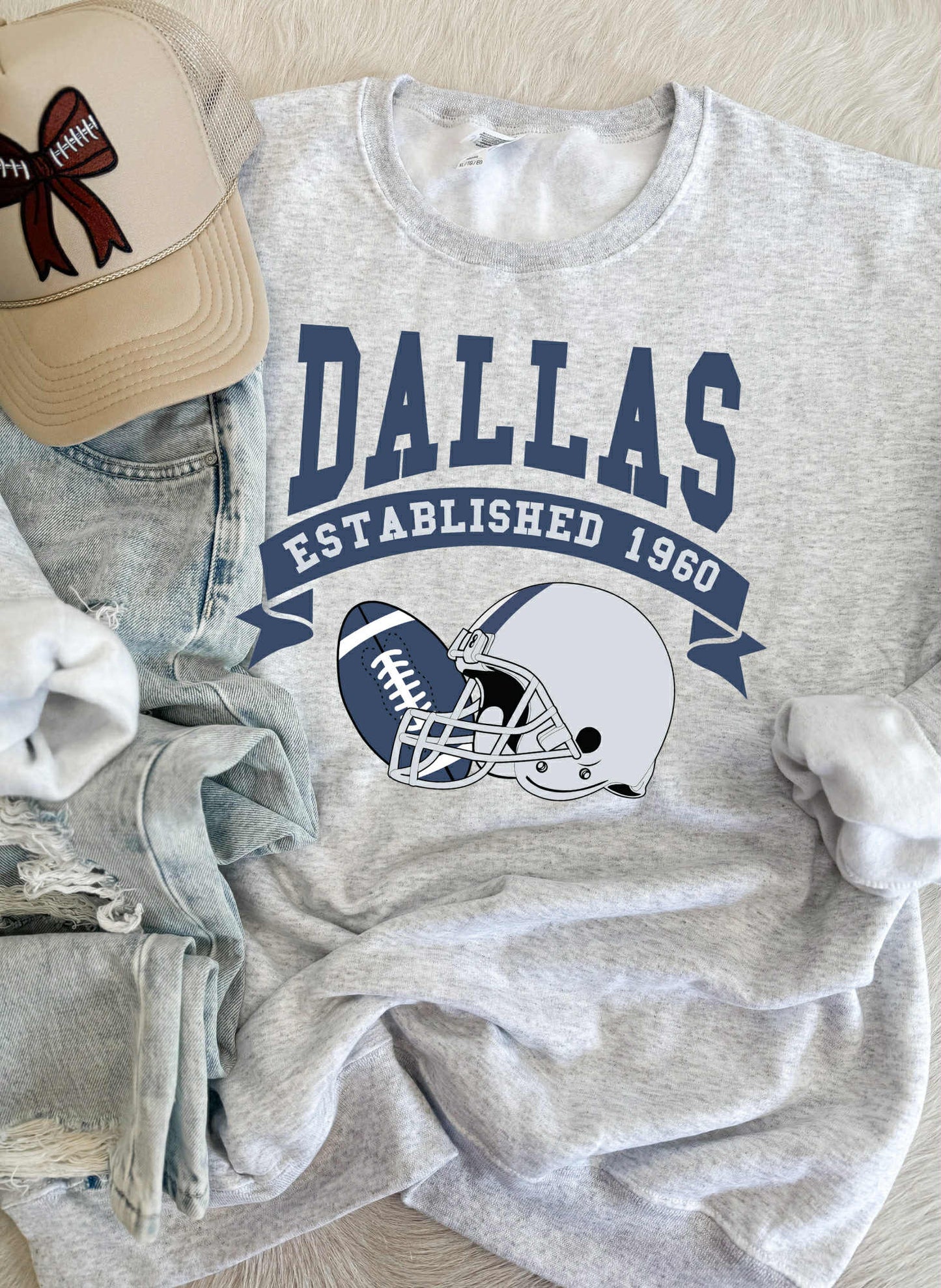 Dallas Football Sweatshirt or Tee