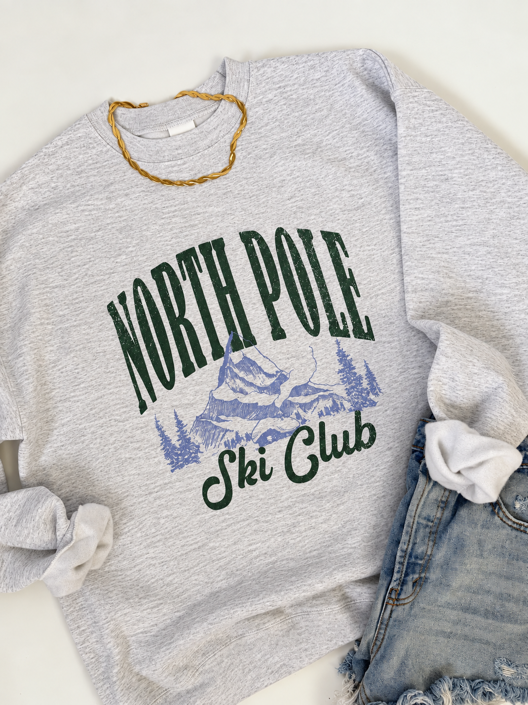 North Pole Ski Club Sweatshirt