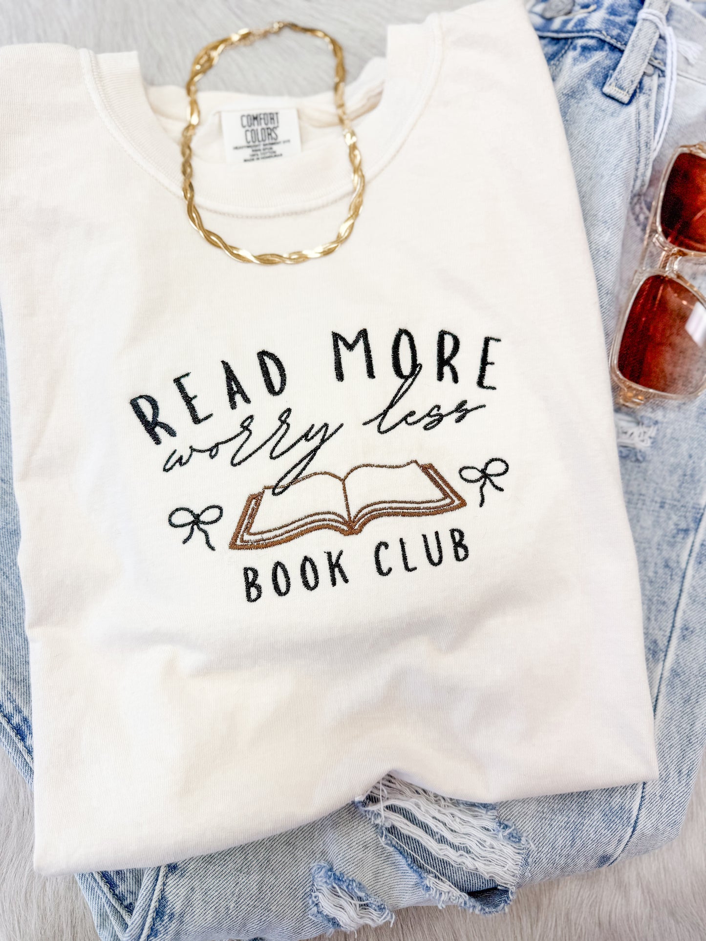Read More Worry Less Tee