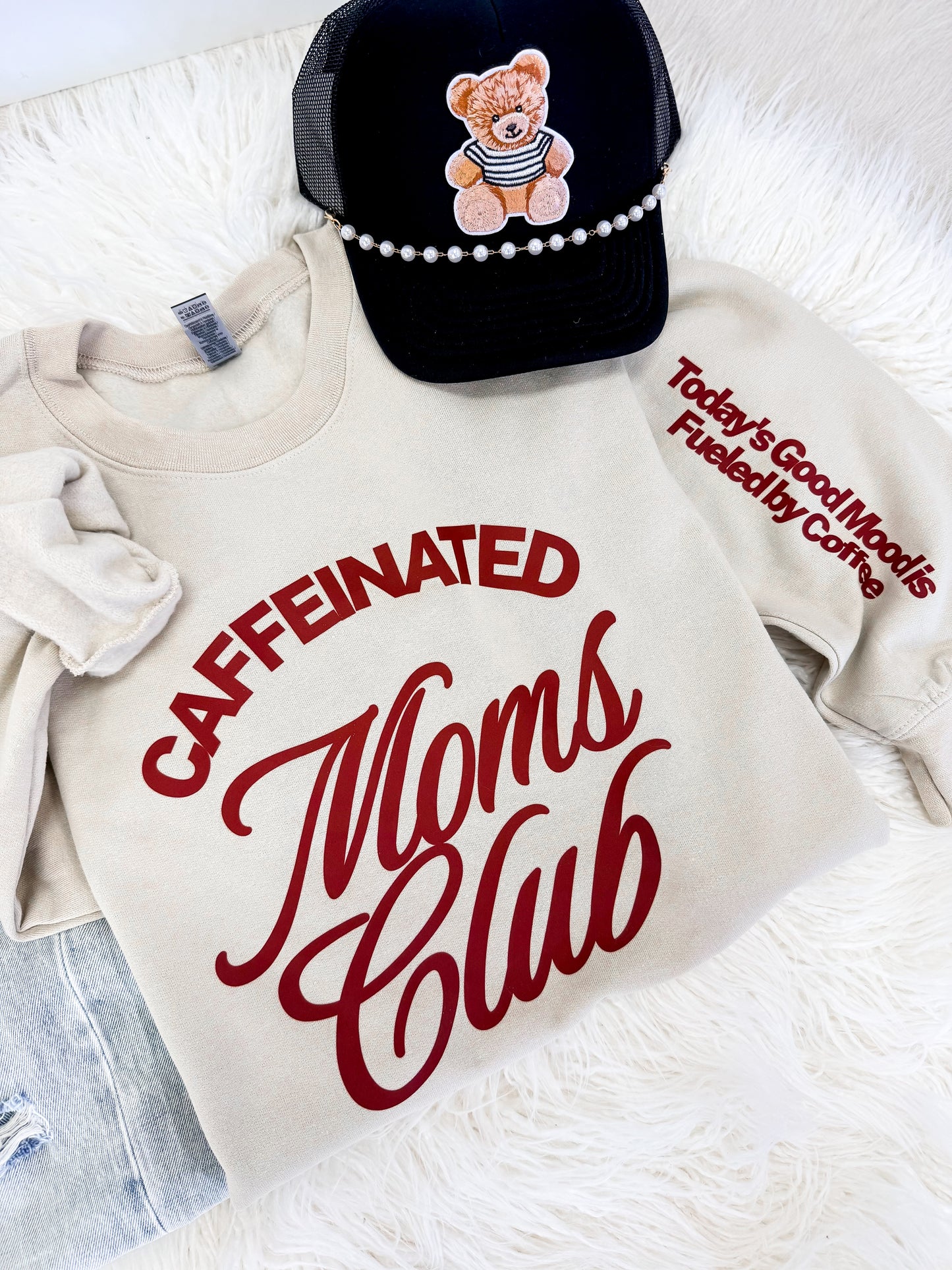 Caffeinated Moms Club Sweatshirt