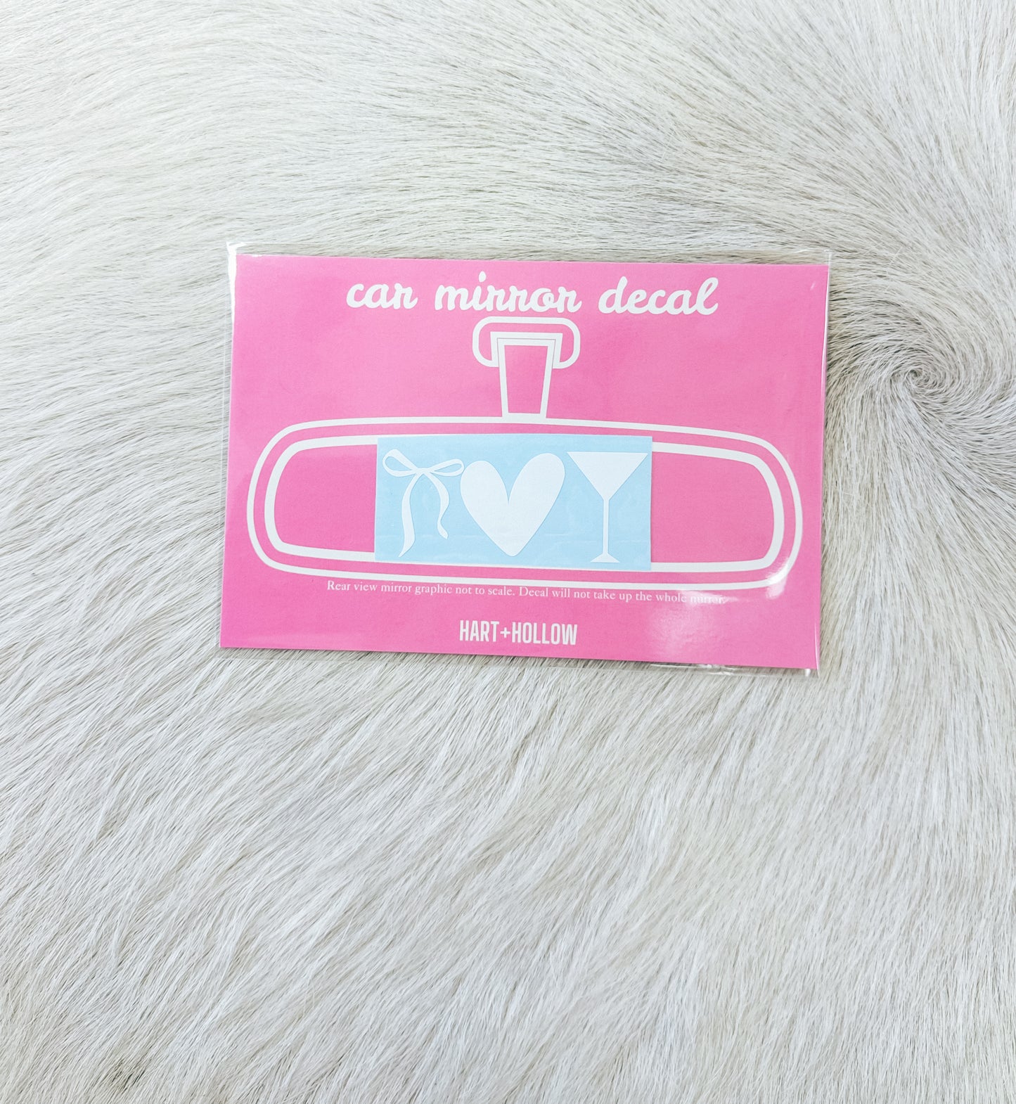 Car Mirror Decal