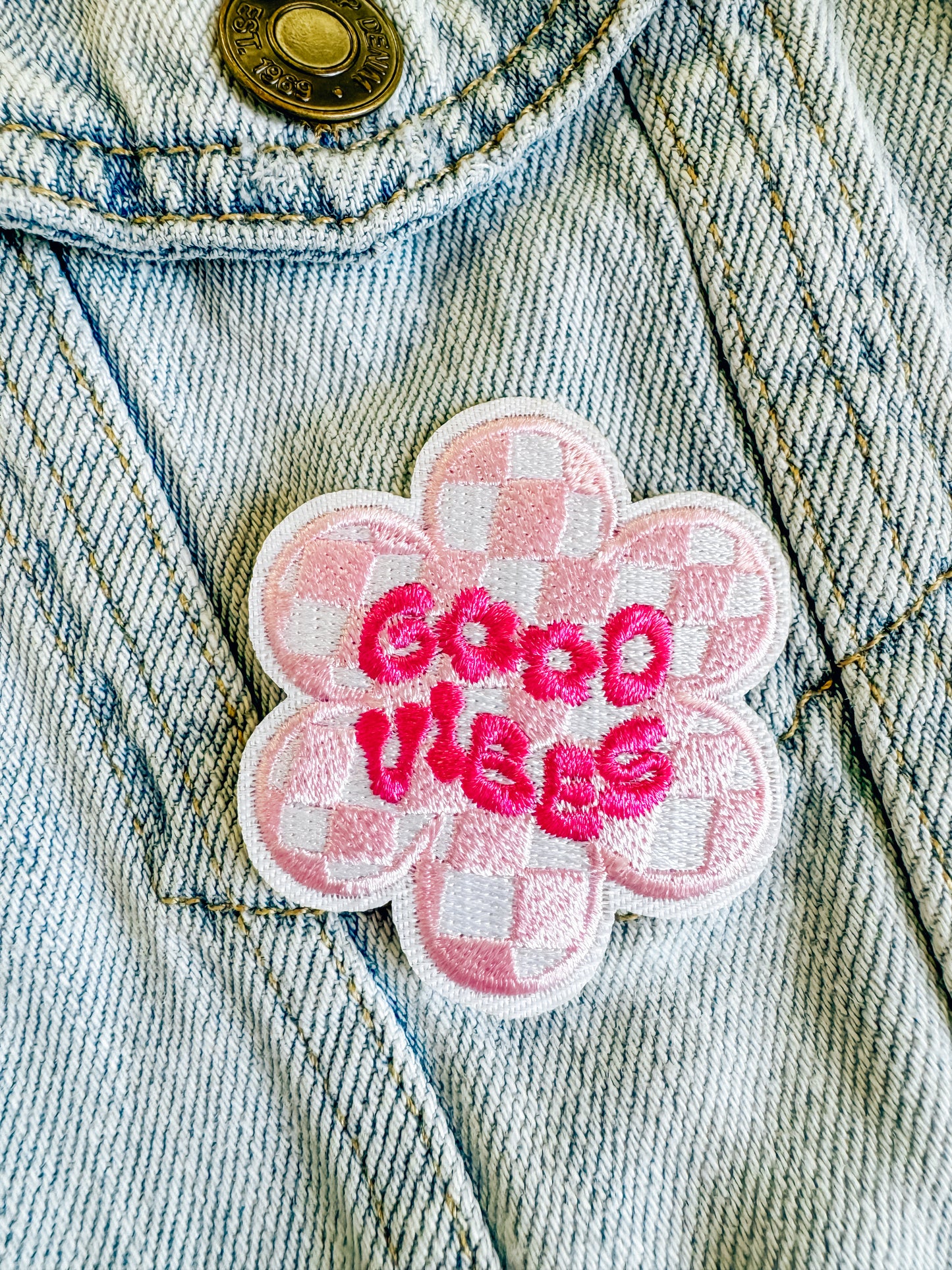 Good Vibes (Pink) Patch