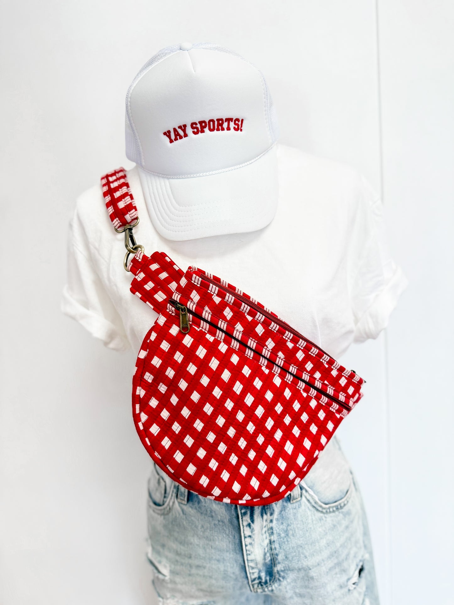 Game Day Quilted Bum Bag
