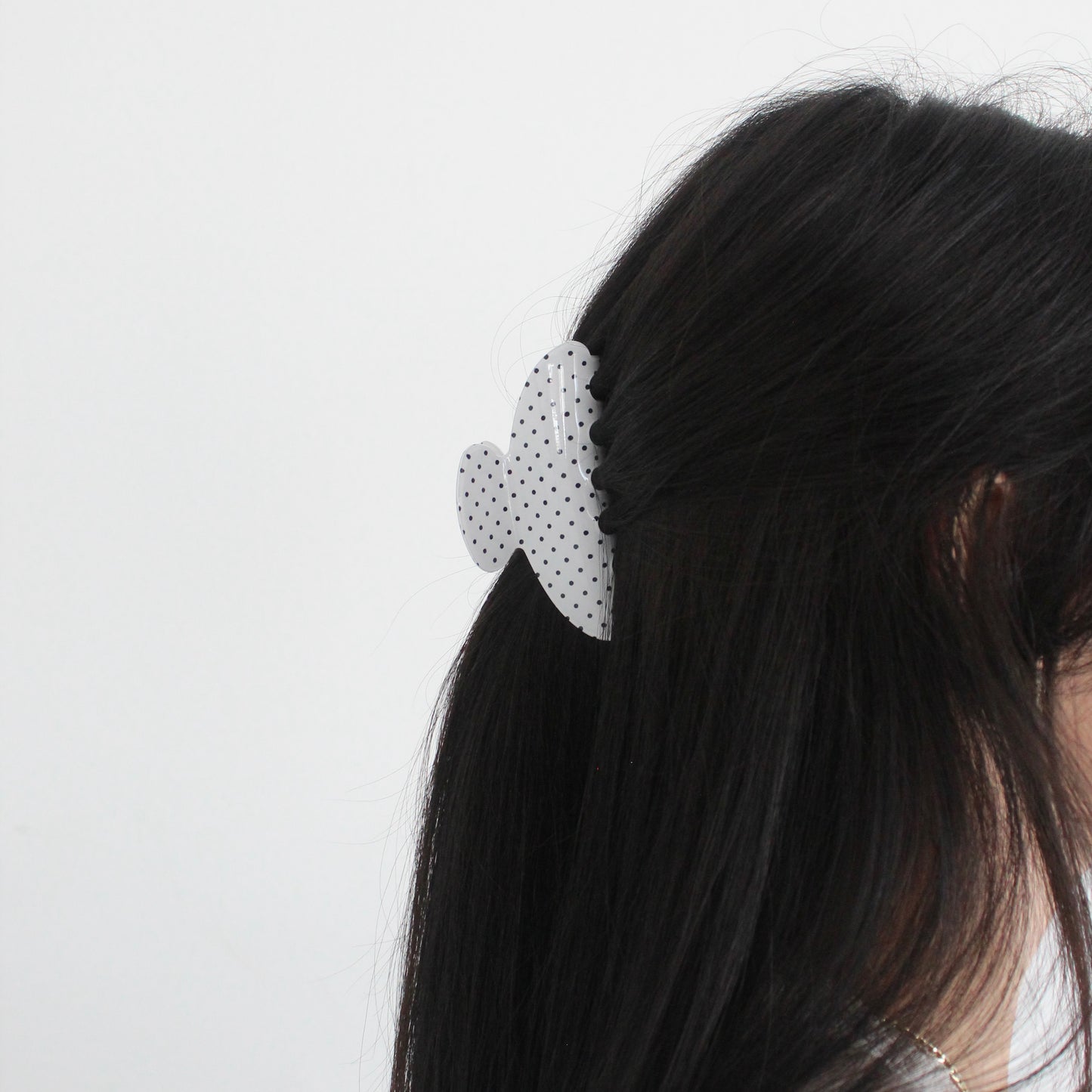 Polka Dot Hair Clip