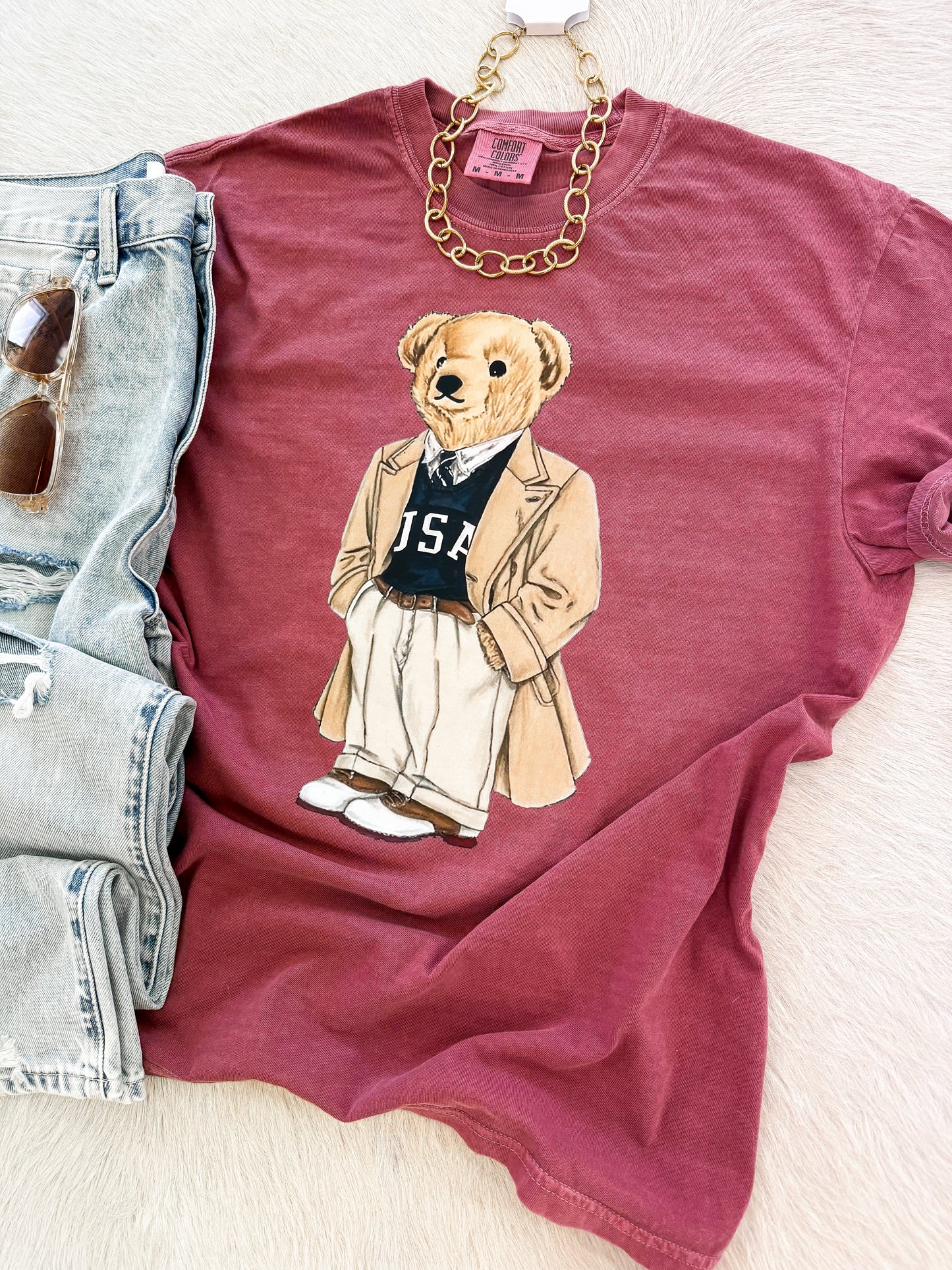 USA Bear Tee
