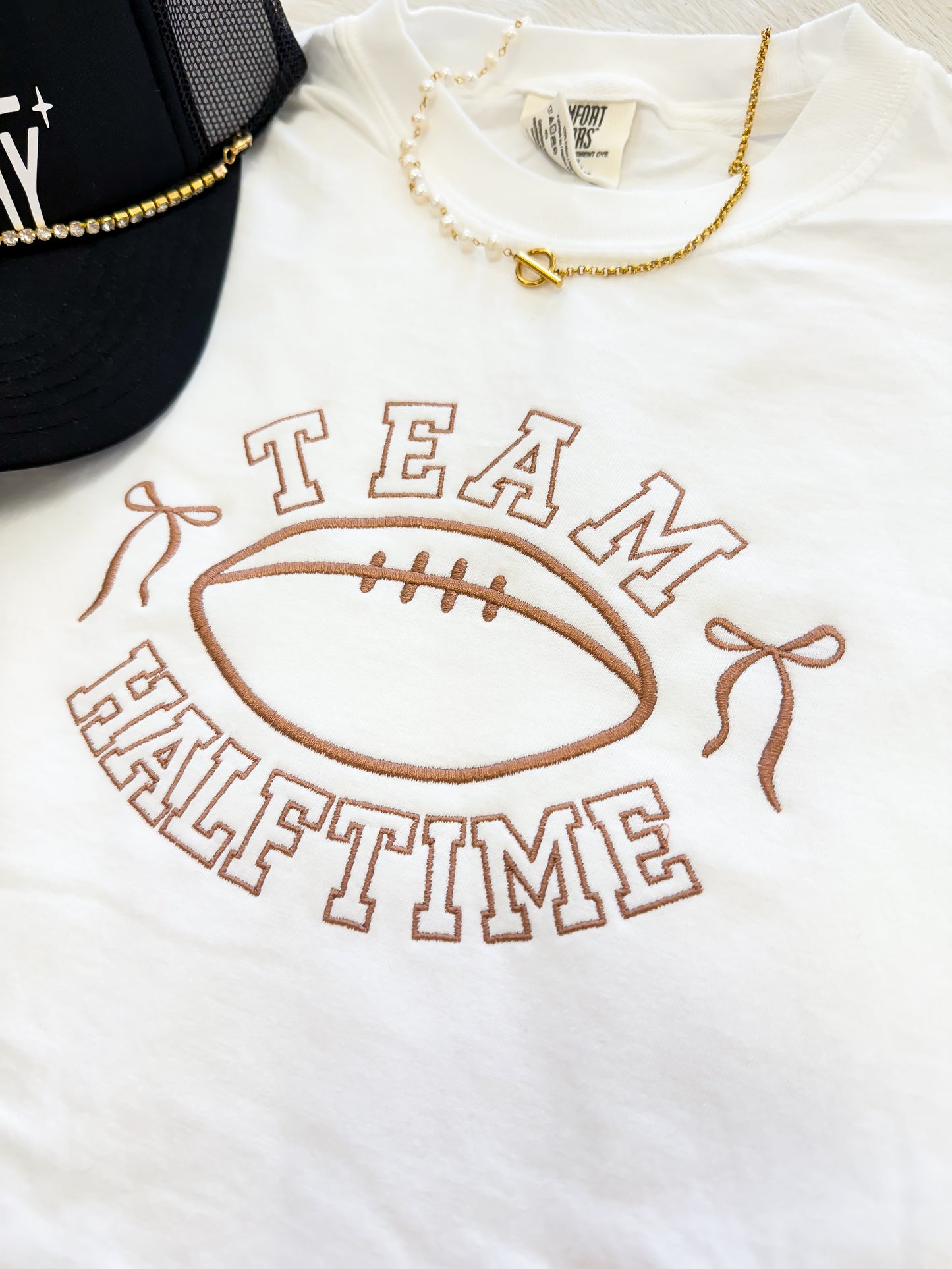 Team Halftime Embroidered Tee