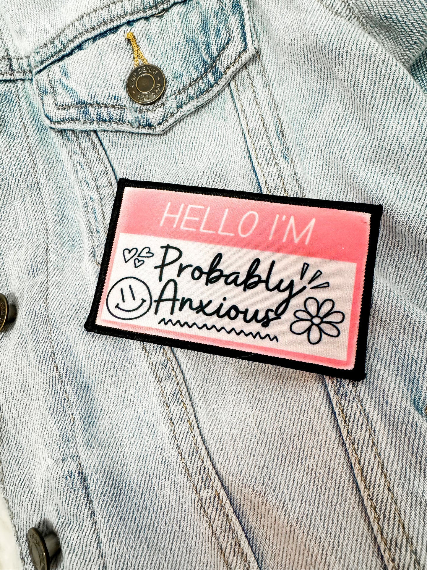 Hello I’m Probably Anxious Patch