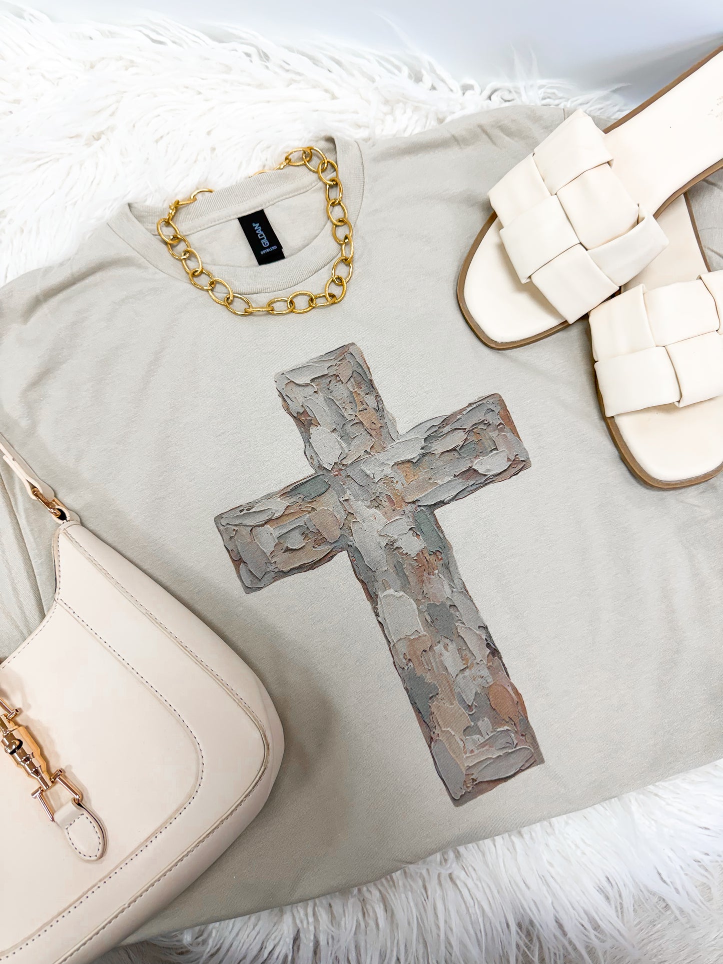 Painted Cross Tee