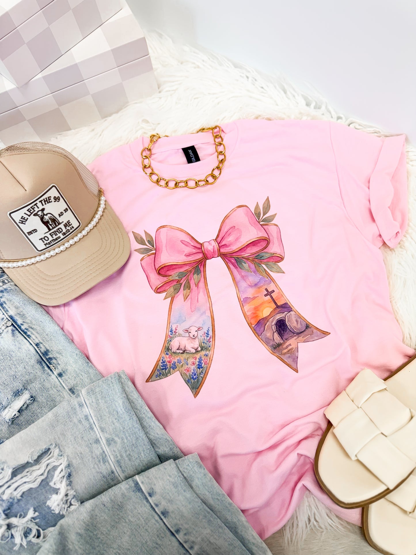 Easter Bow Tee