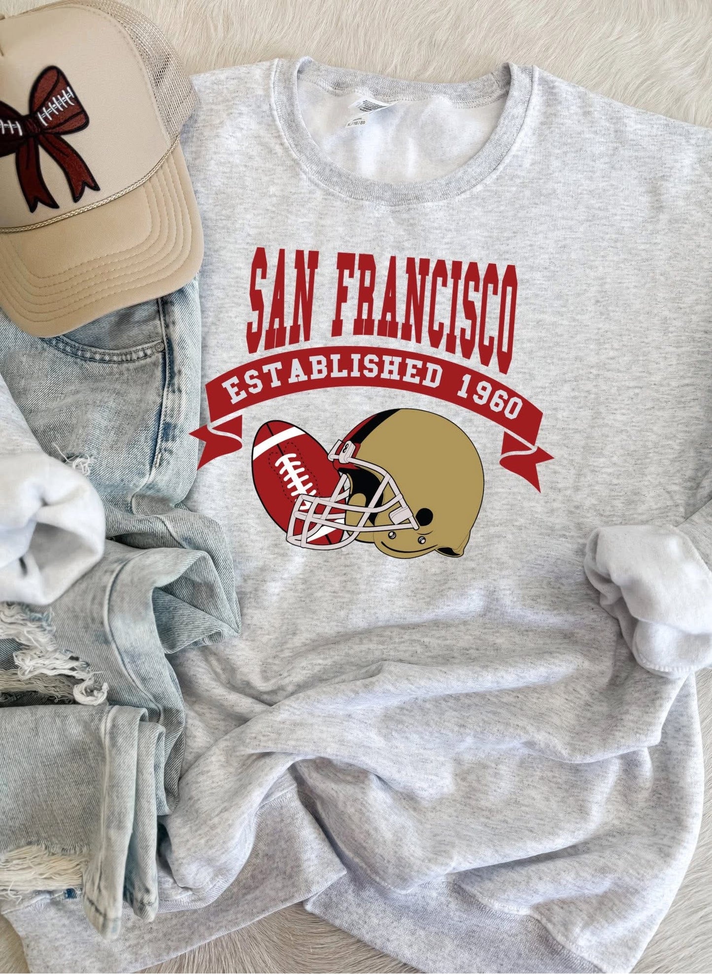 San Francisco Football Sweatshirt or Tee
