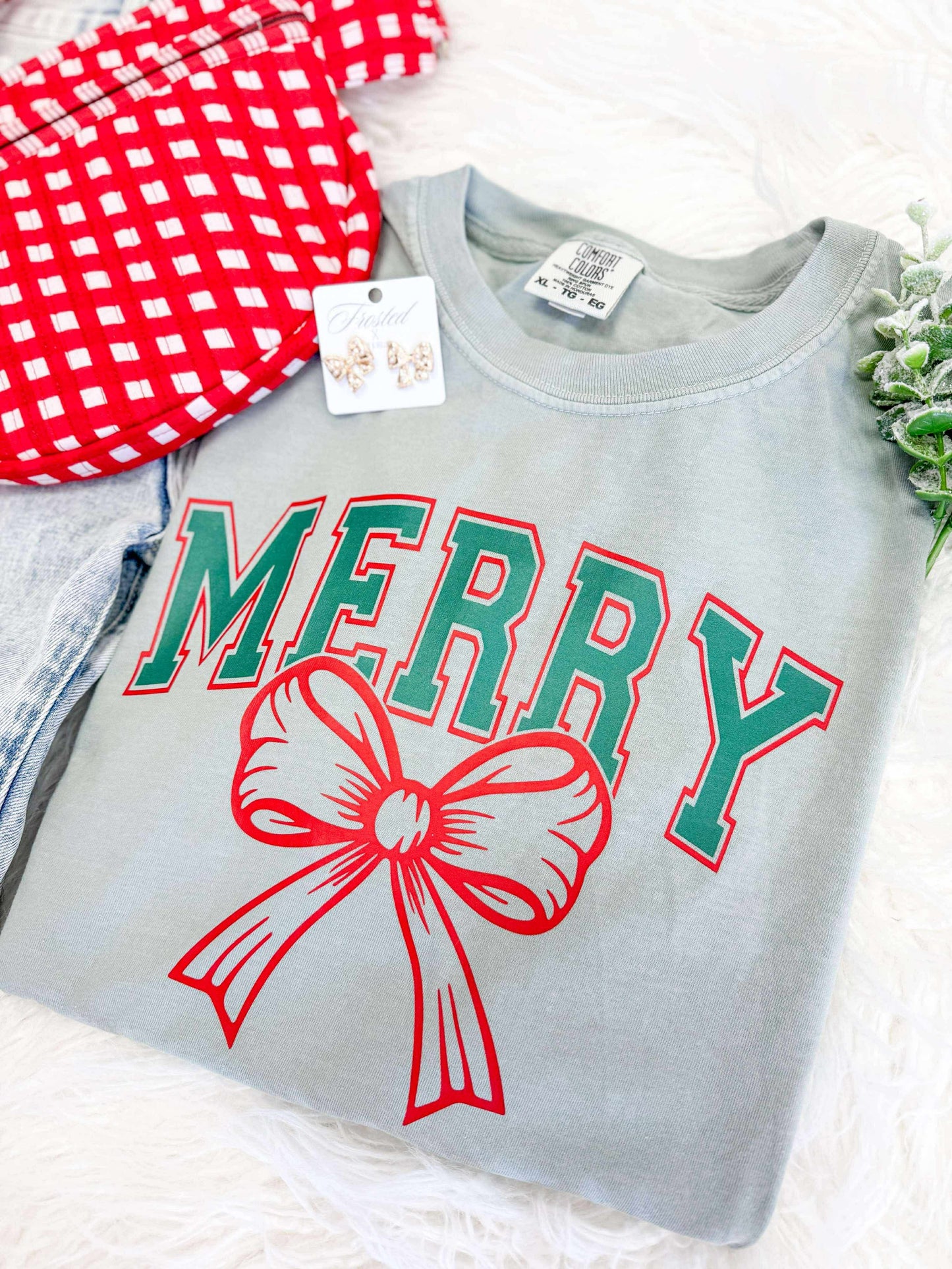 Merry Bow Tee