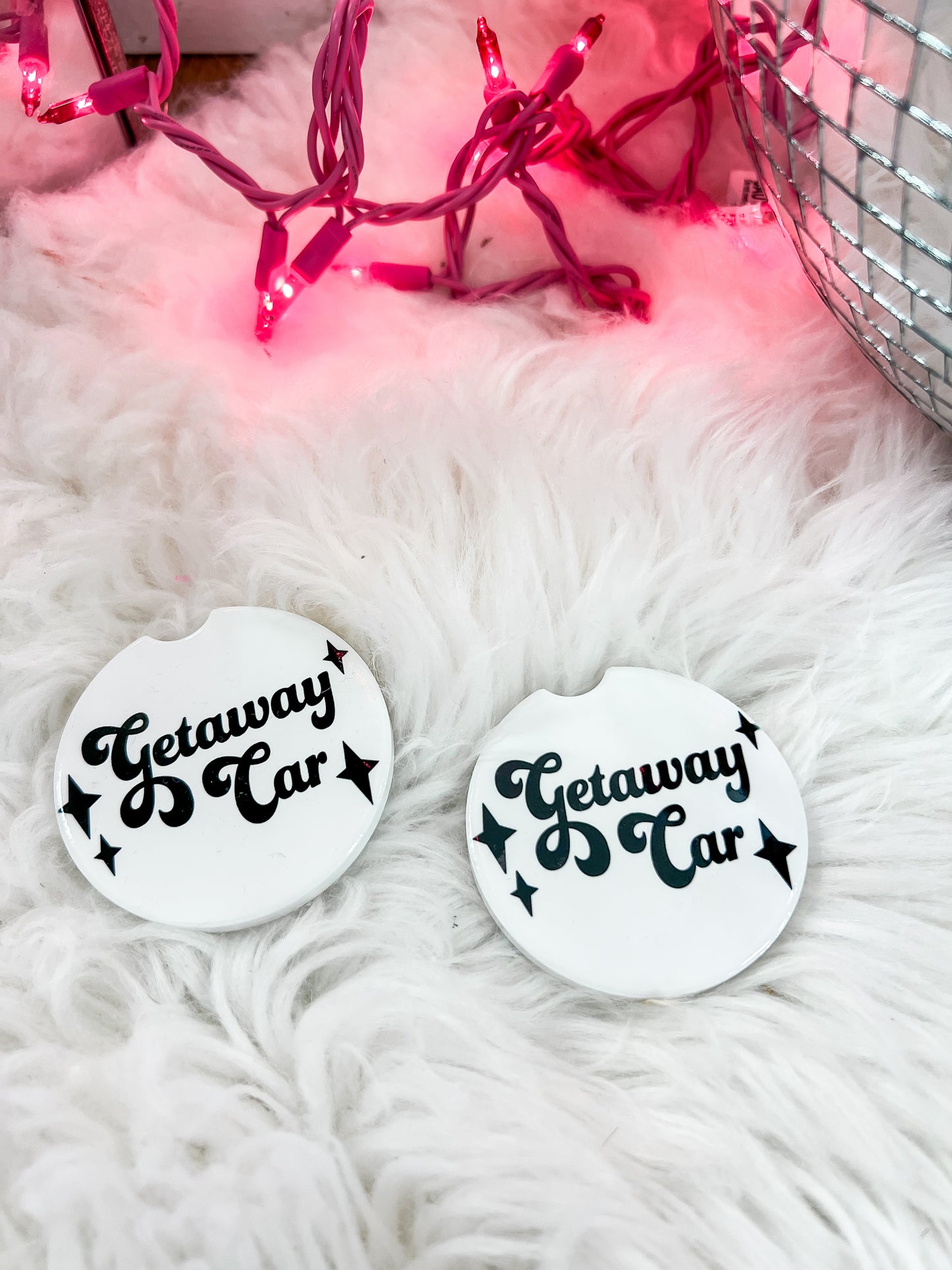 Getaway Car Coasters