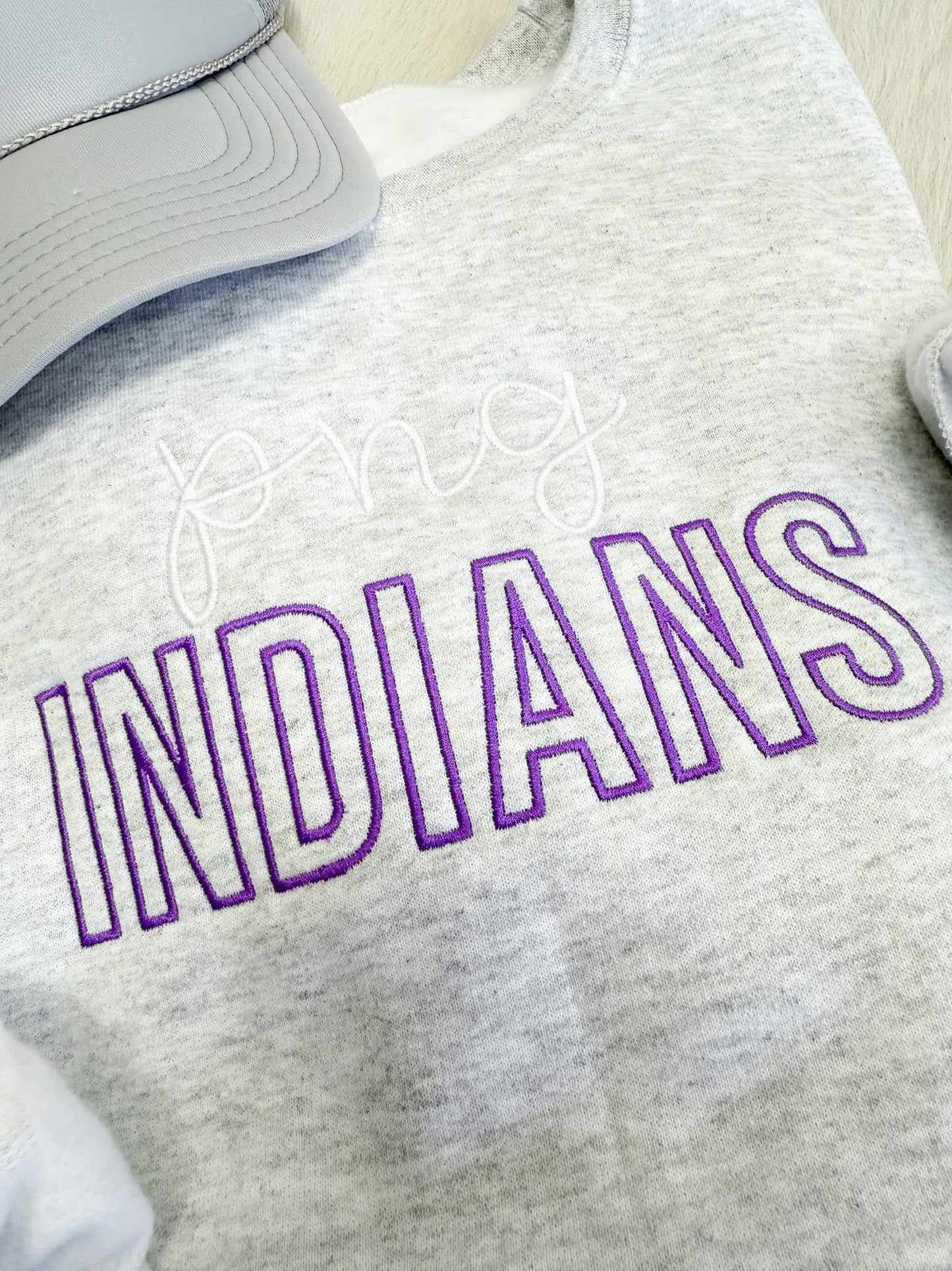 Custom Embroidery School Name Pullover
