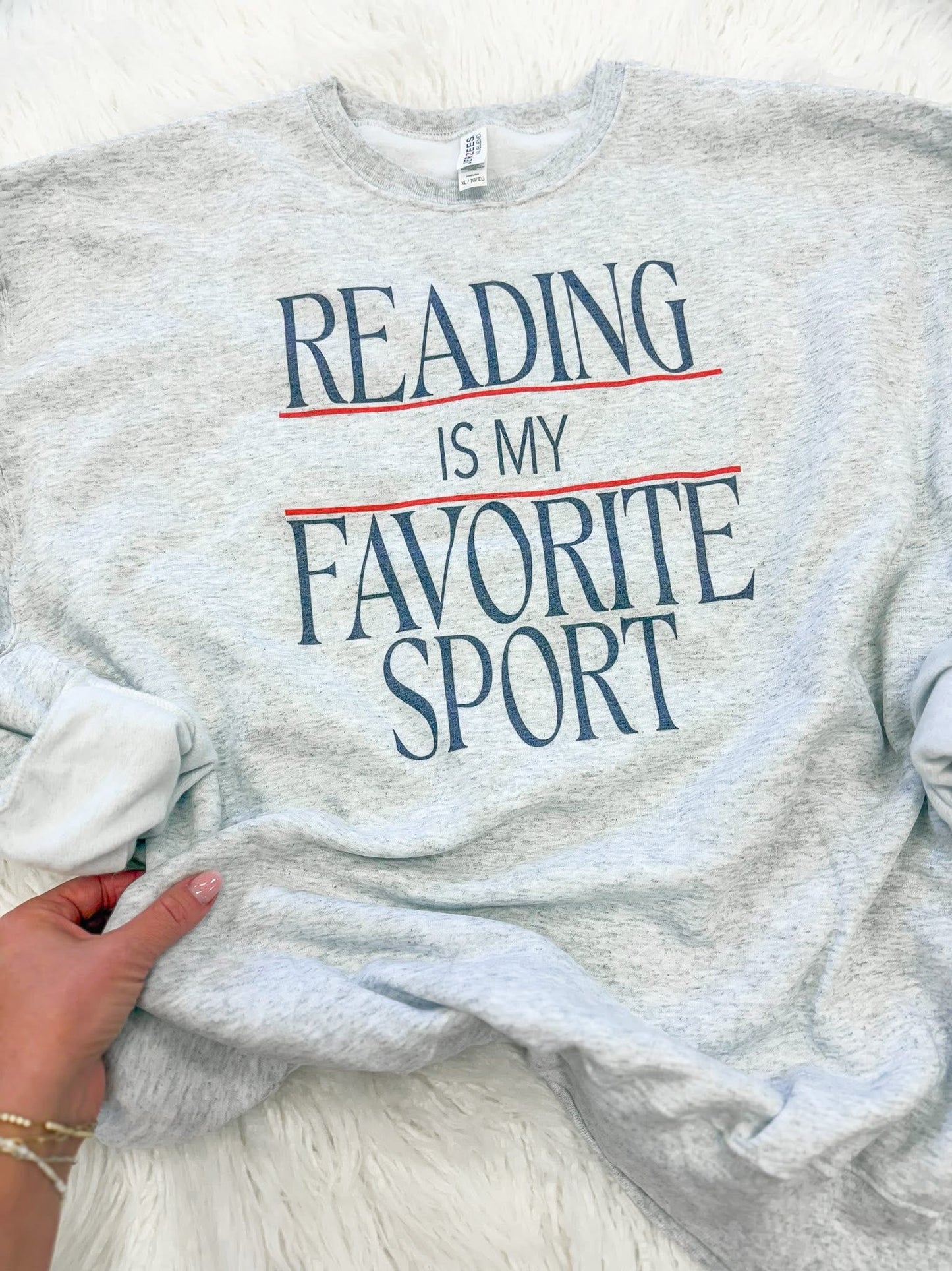 Reading is my Favorite Sport Pullover