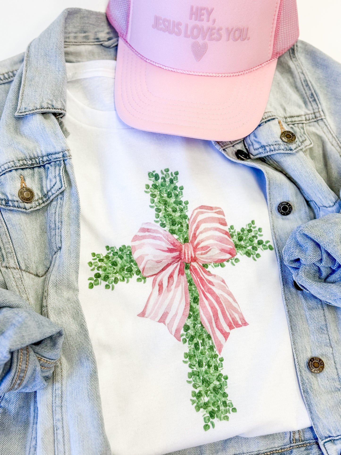Boxwood Cross Tee