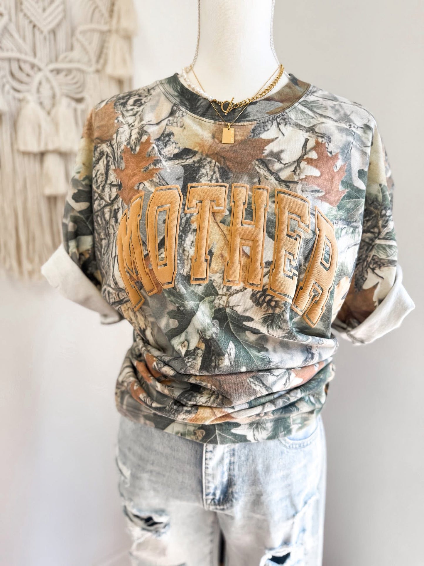 Camo Mother Puff Tee
