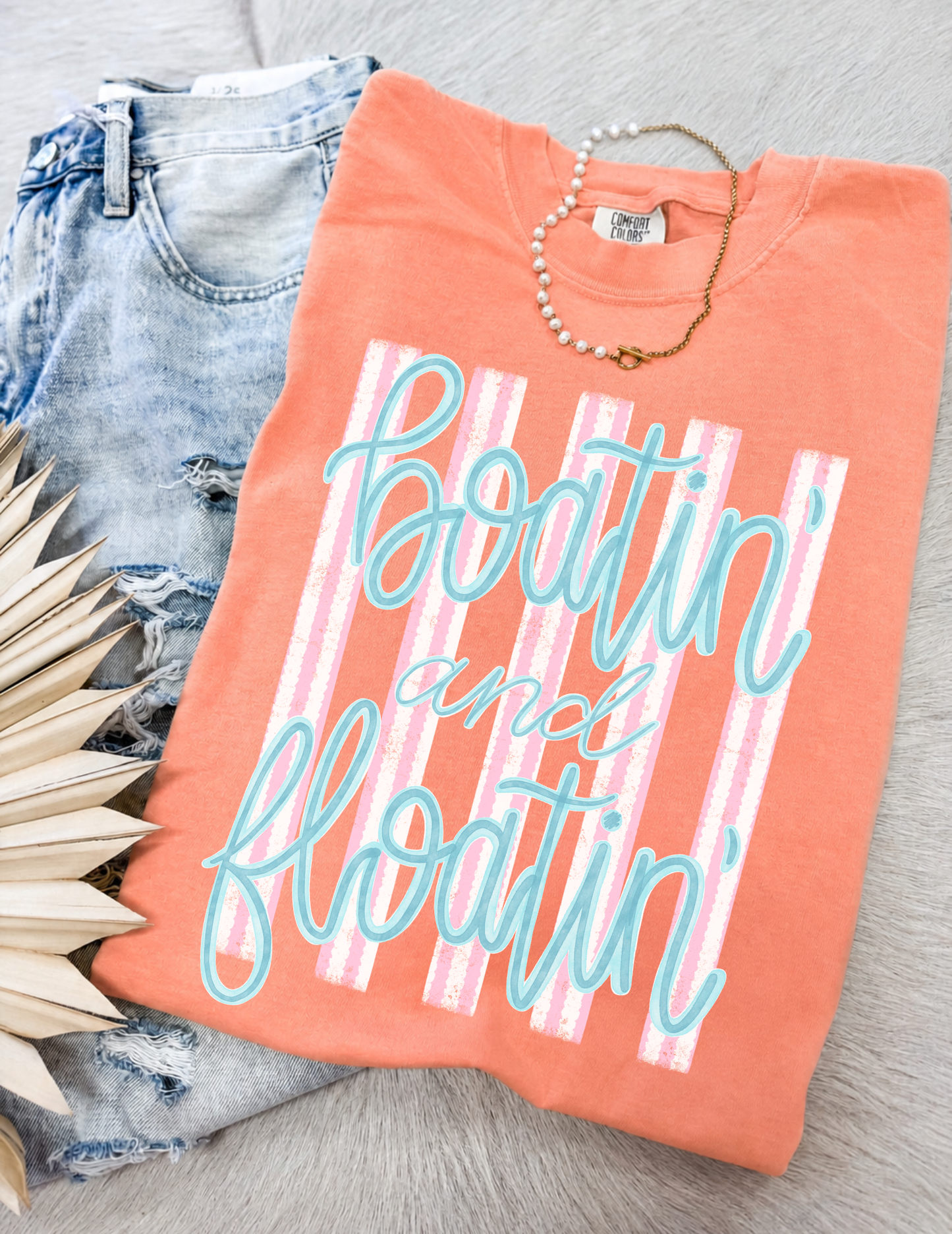 Boatin' & Floatin' Tee