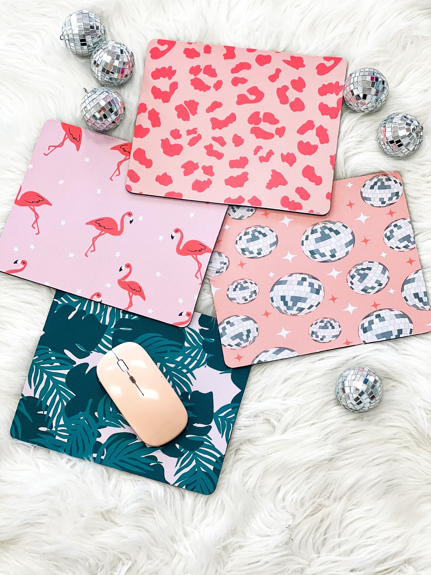 Trendy Tropical Mouse Pads
