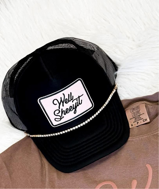 Well Sheeyit Trucker w/ chain