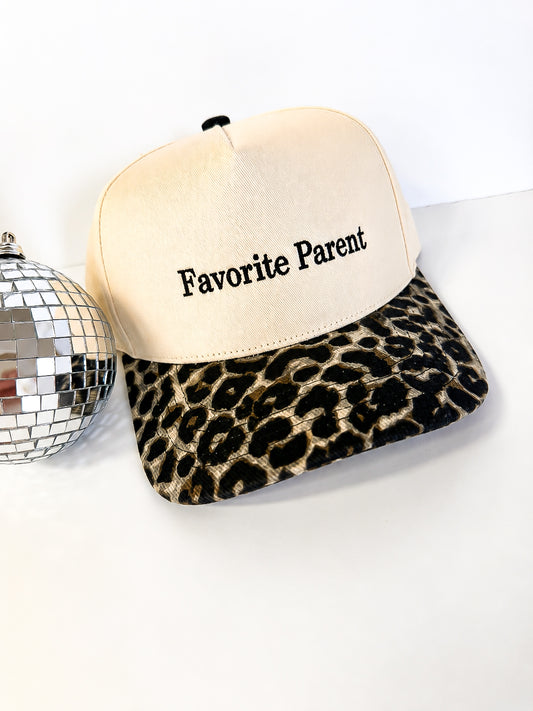 Favorite Parent Leopard Trucker