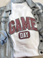 Game Day Gingham Tee Adult